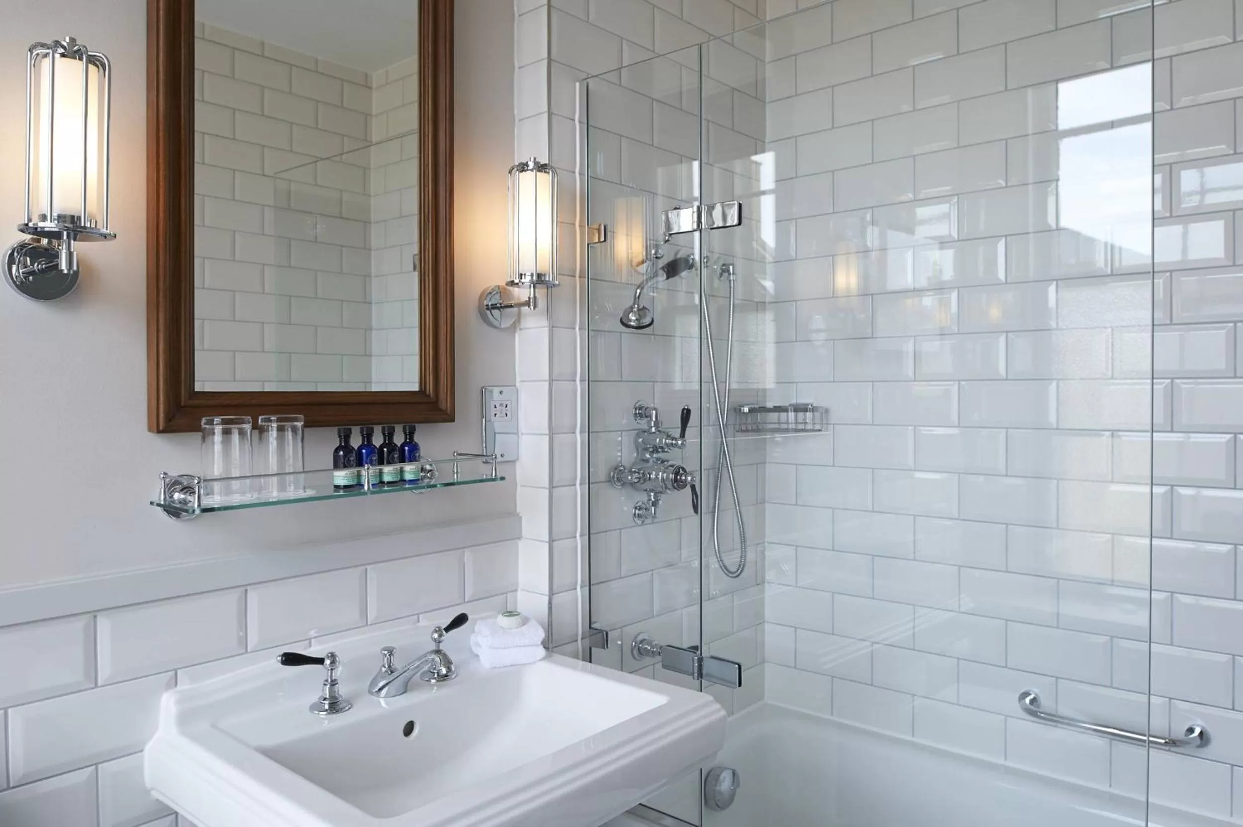 Shower in InterContinental Edinburgh The George by IHG