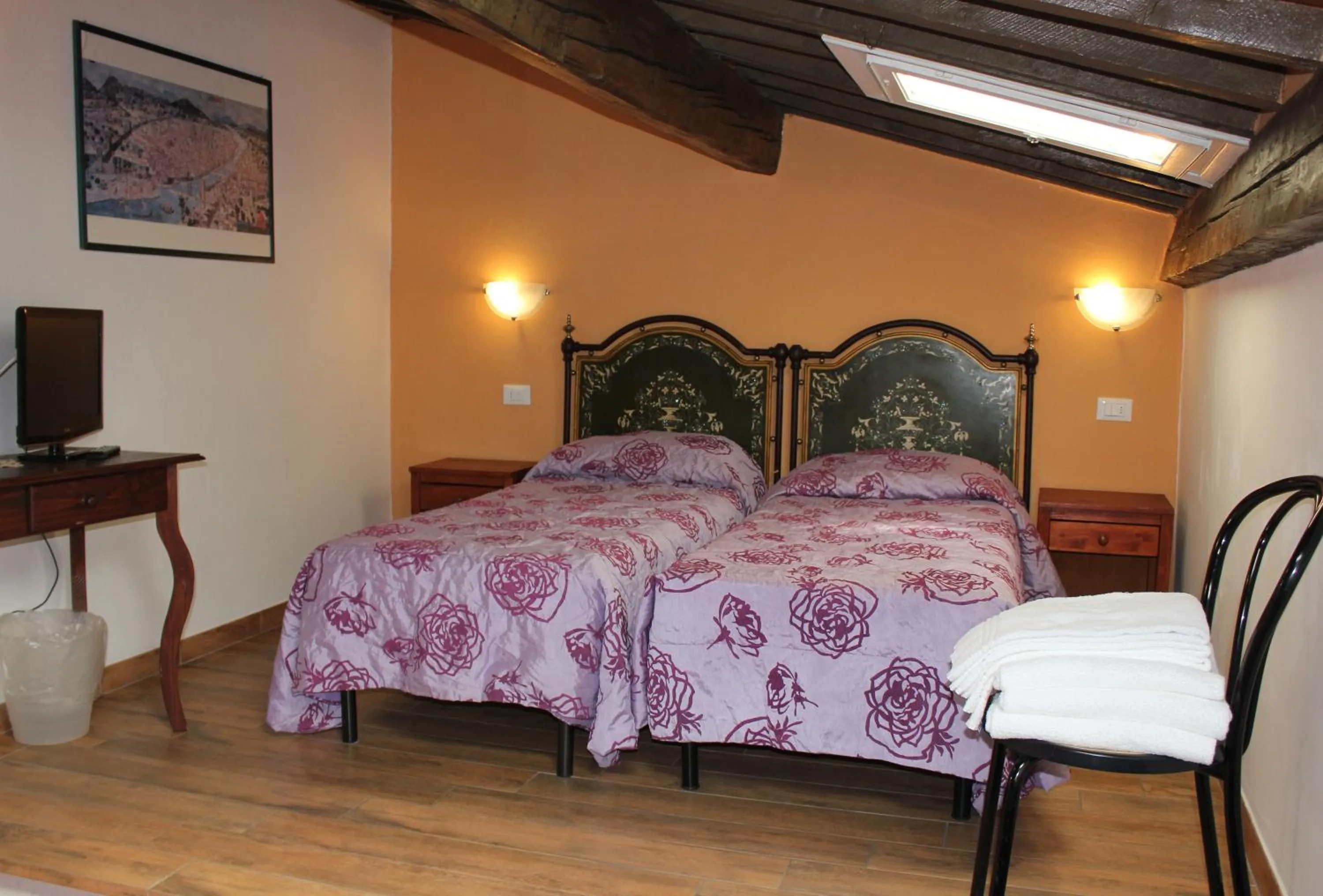 Bed in Hotel San Lorenzo