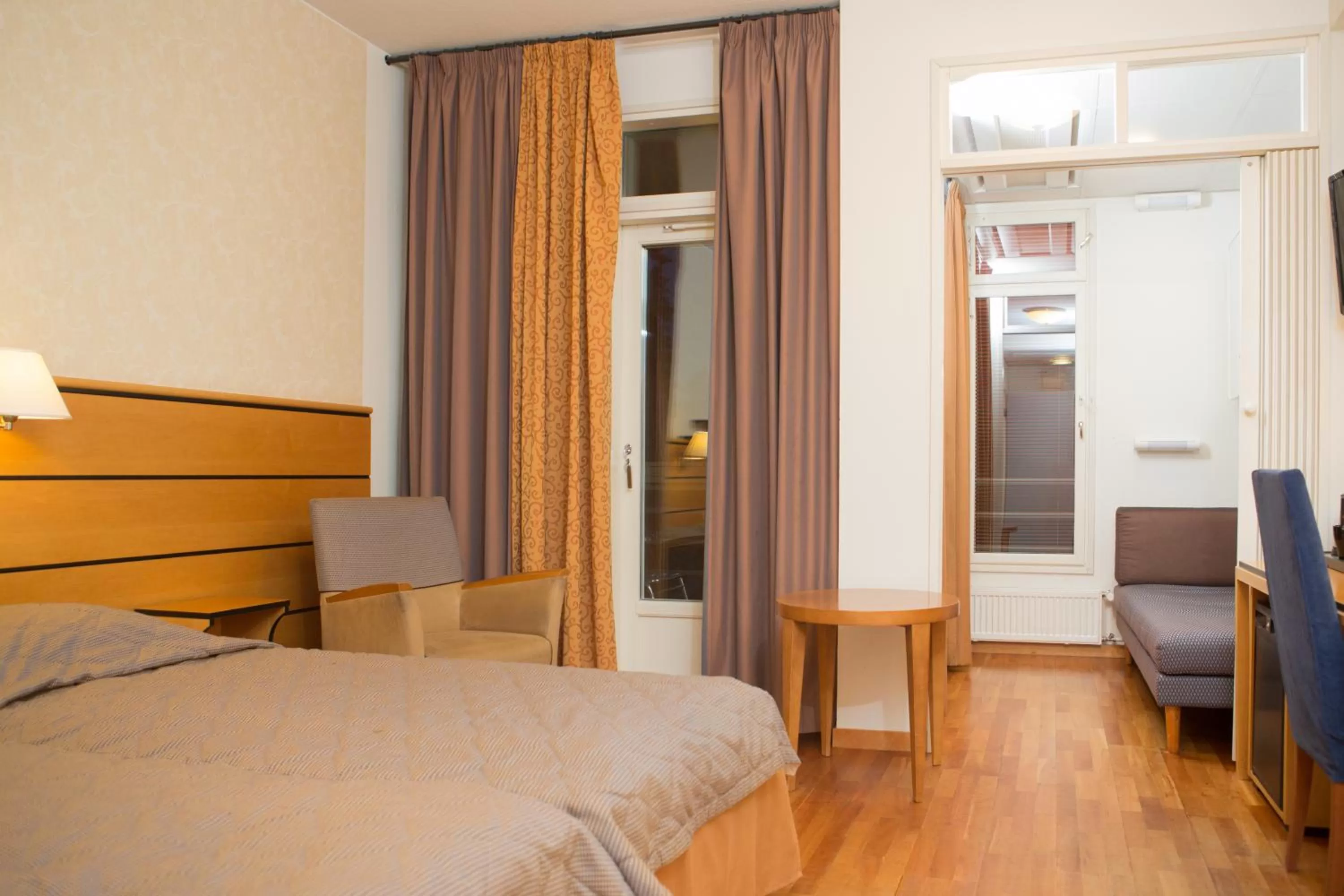 Bed in Finlandia Hotel Imatran Kylpylä Spa