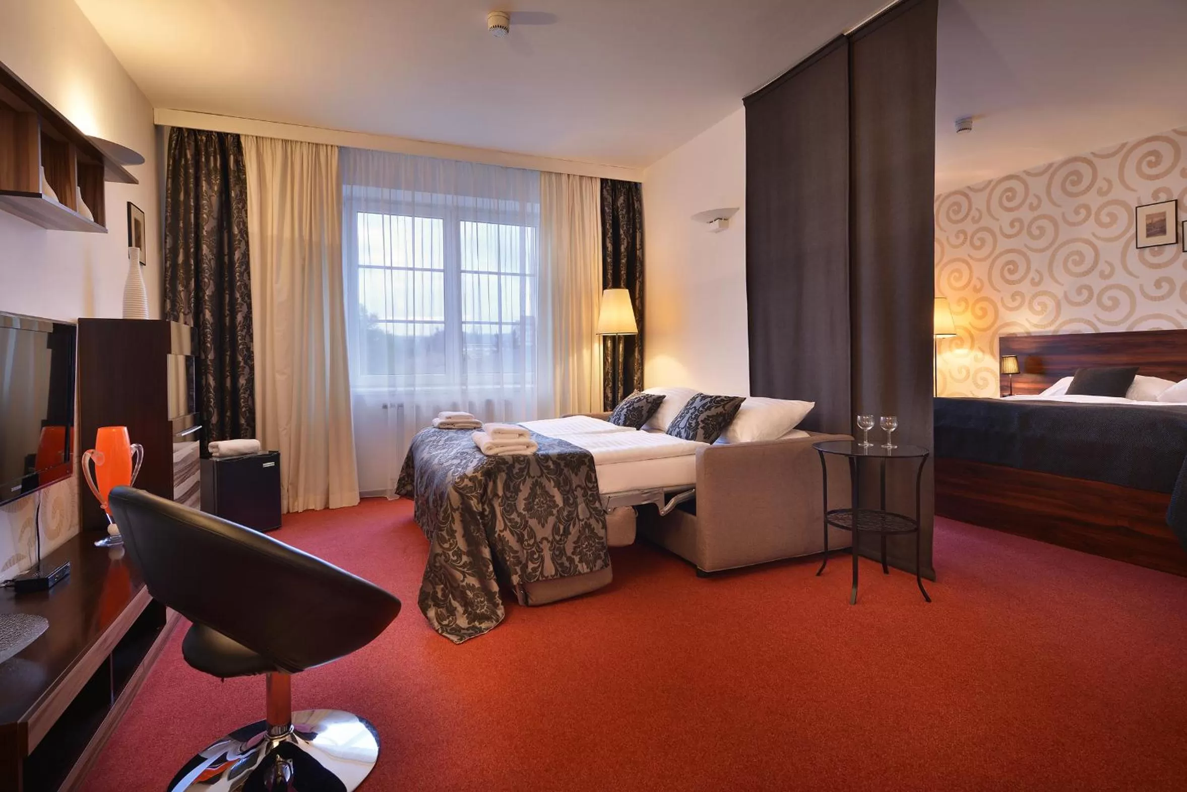 Bed in Parkhotel Morris Novy Bor