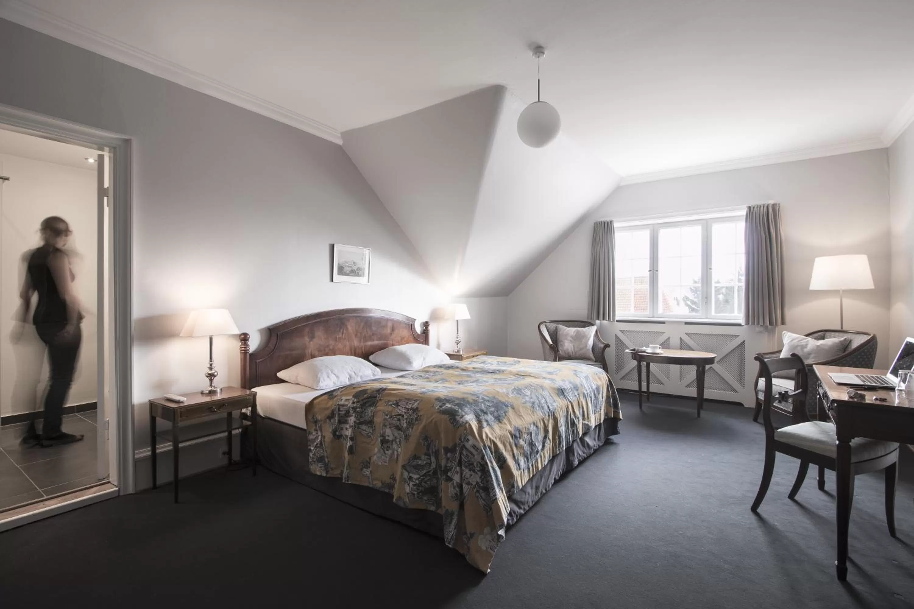 Photo of the whole room, Bed in Hotel Fredensborg Store Kro