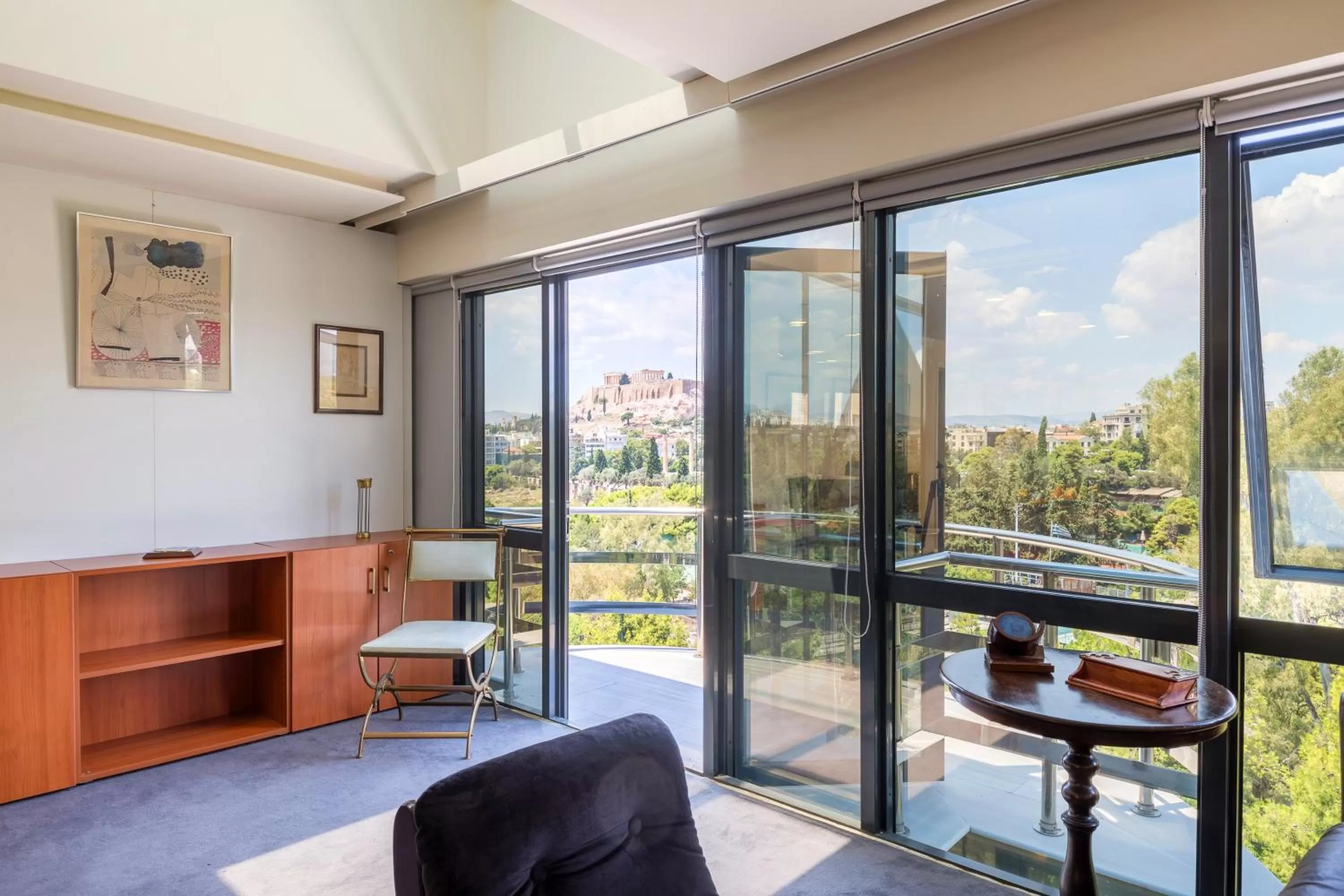 Balcony/Terrace in Arditou Akropolis Apartments-Suites