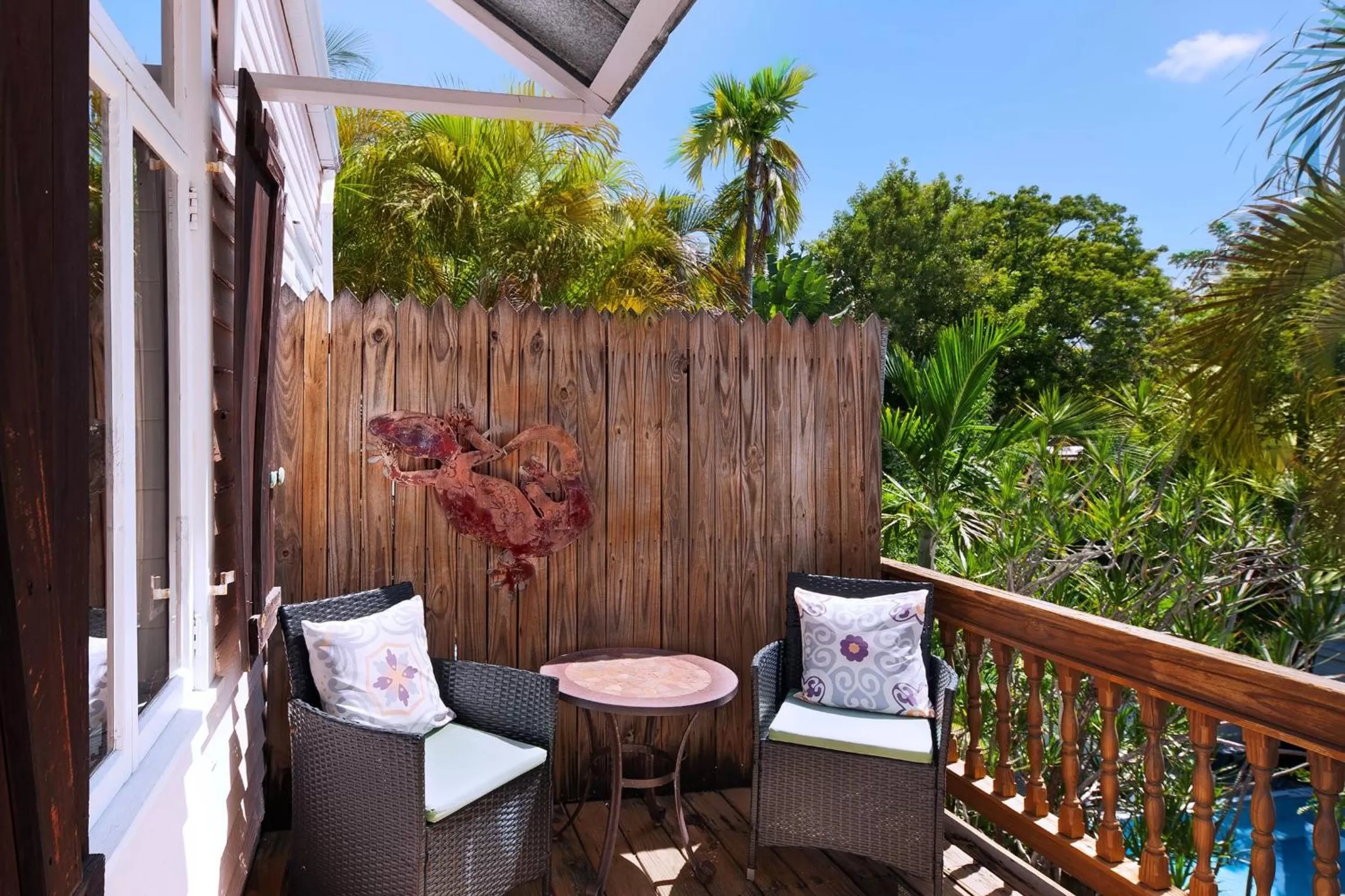 Balcony/Terrace in Key West Bed and Breakfast