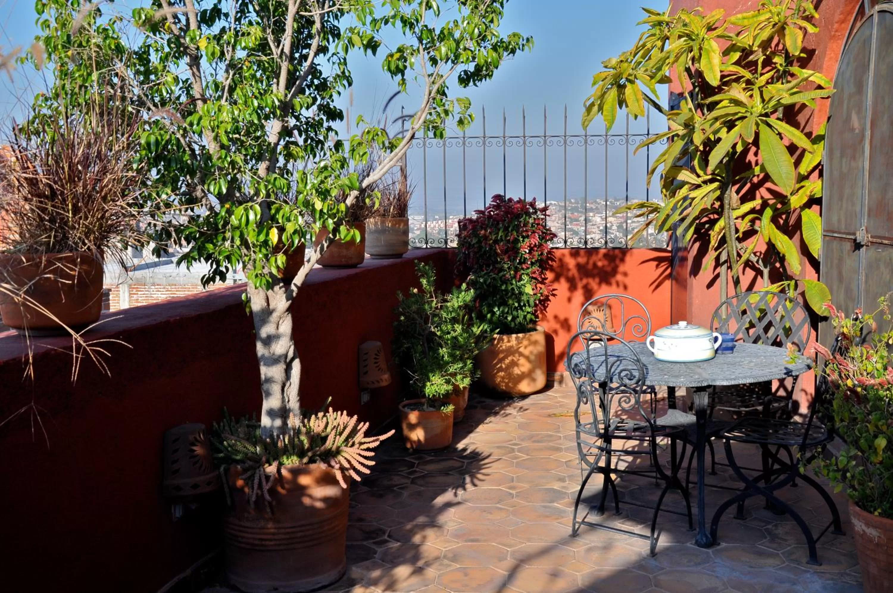Balcony/Terrace in Casa de la Cuesta B&B