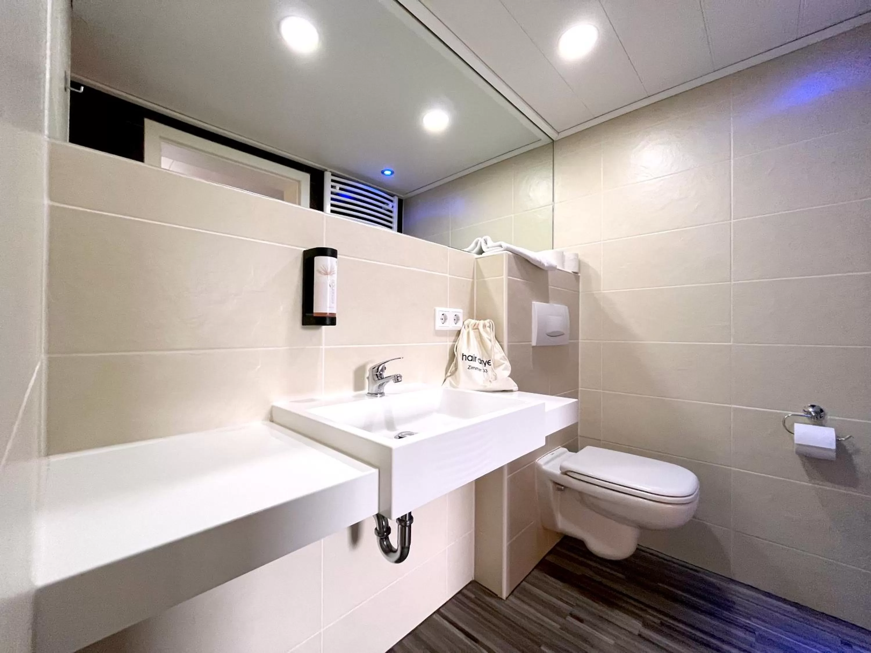 Bathroom in Familienhotel "Rhön Feeling"