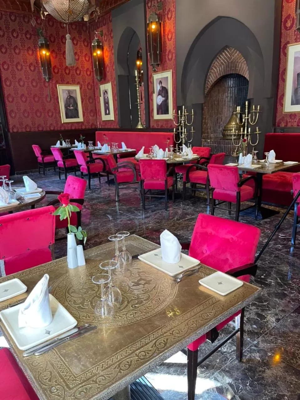 Restaurant/places to eat in Les Jardins De La Koutoubia