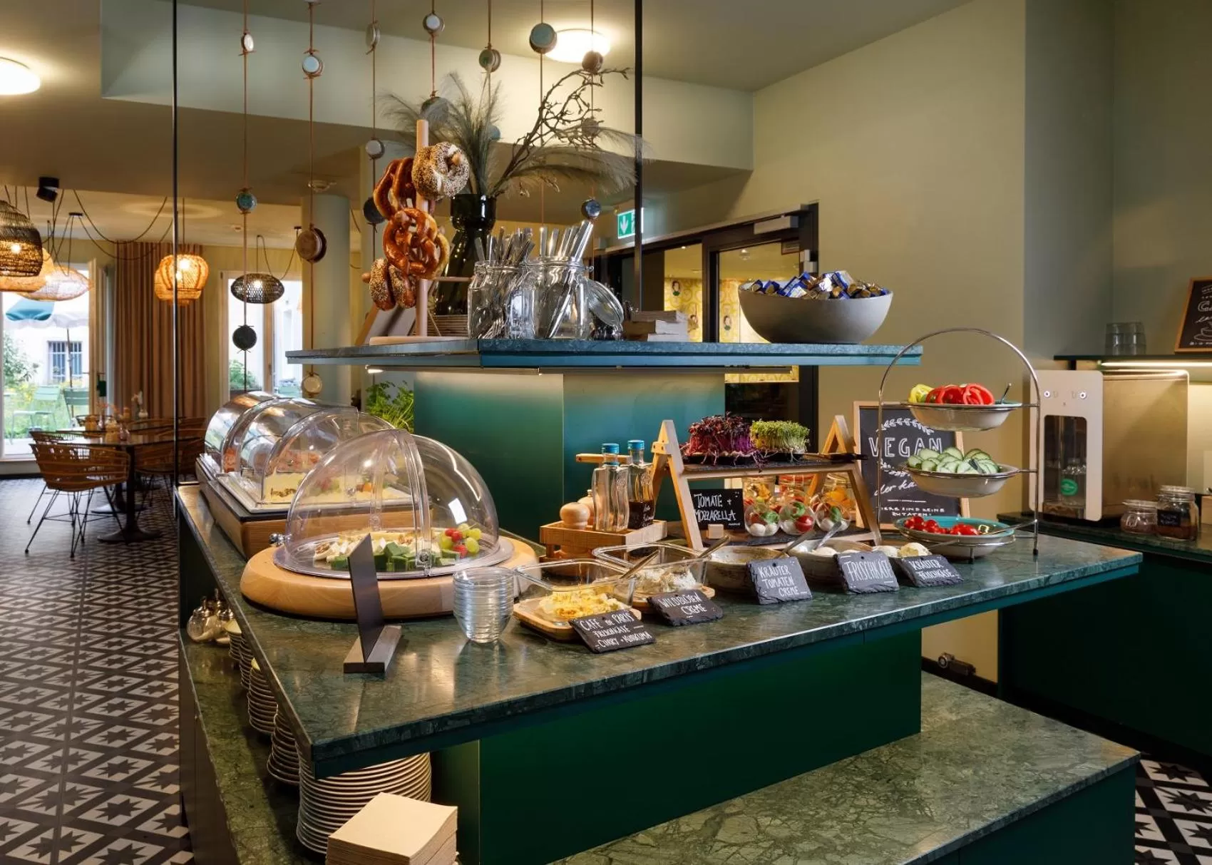 Breakfast in Hotel Das Regensburg