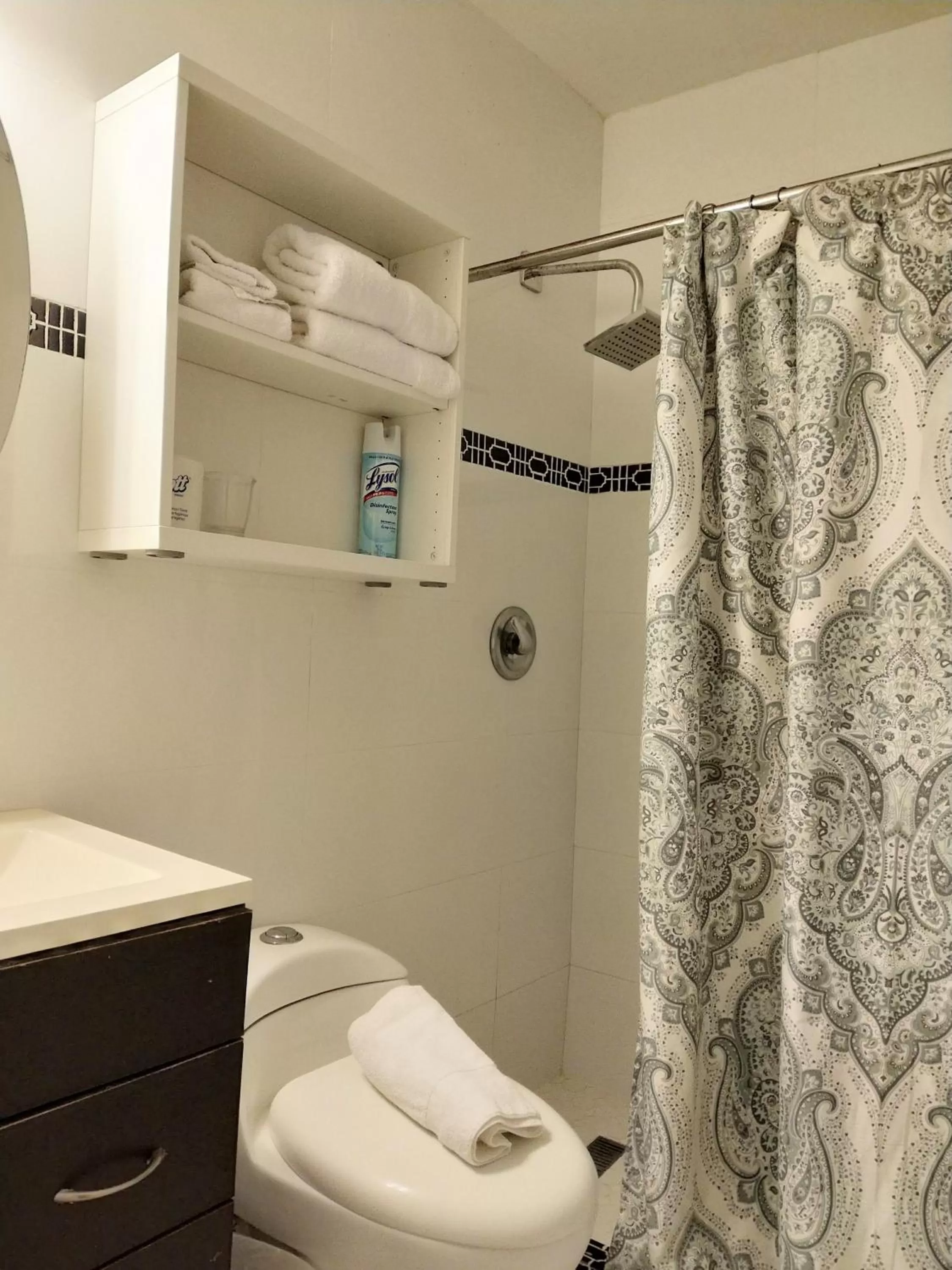 Shower in La Capitana Old San Juan Building