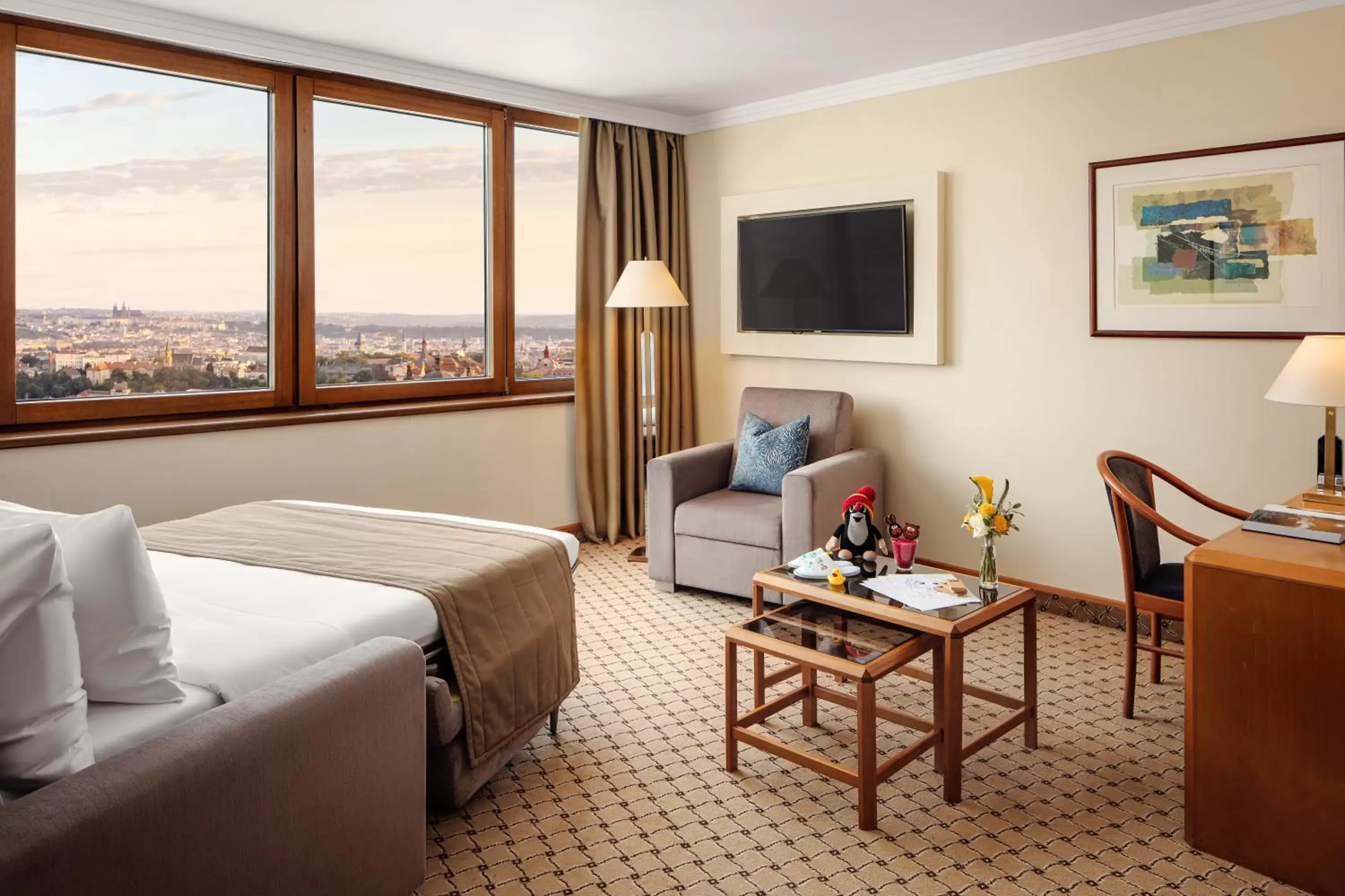 Family Suite with Sofa Bed in Grand Hotel Prague Towers - Czech Leading Hotels Family Suite with Sofa Bed in Grand Hotel Prague Towers - Czech Leading Hotels