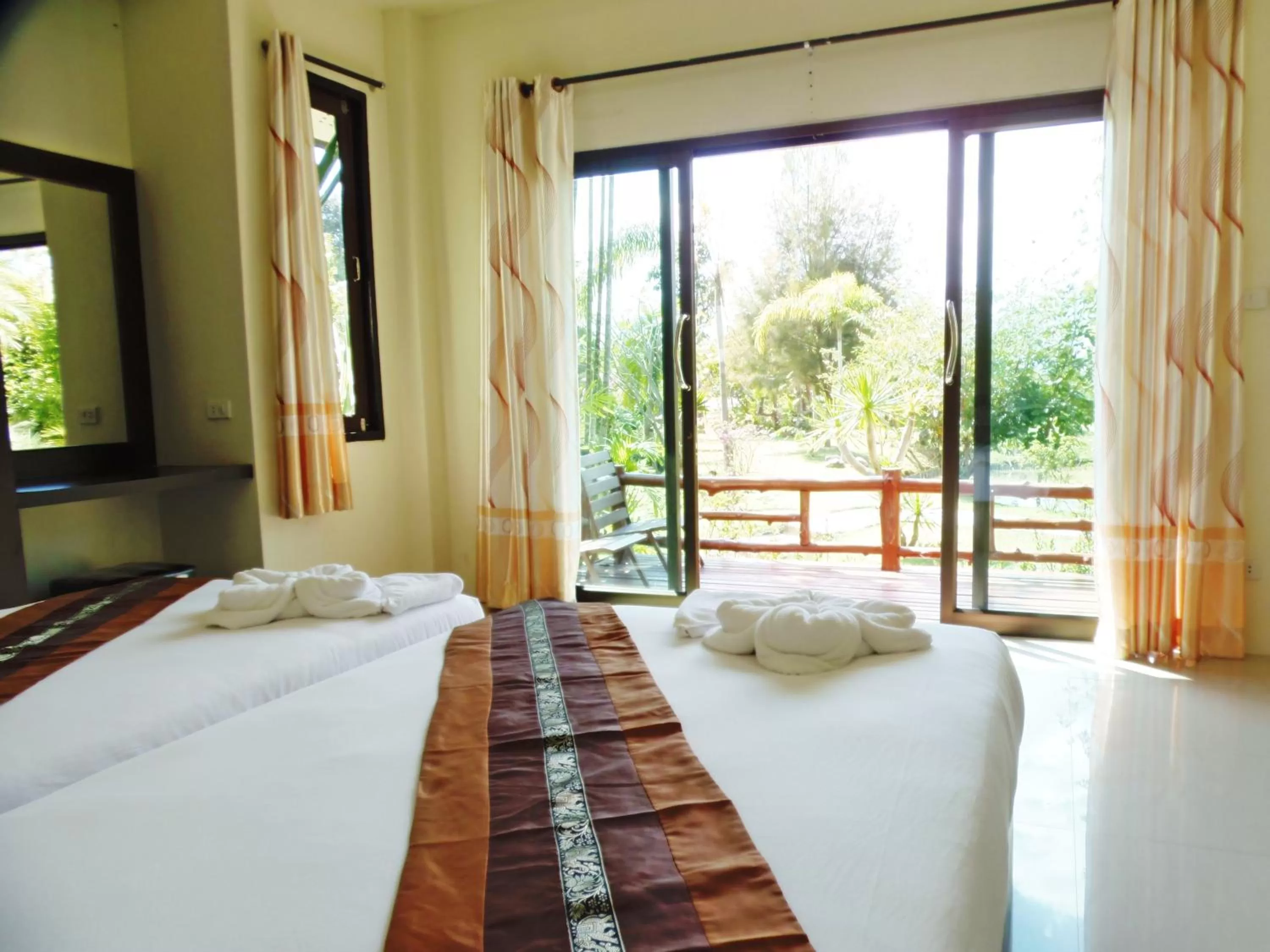 Bedroom, Bed in Pai My Guest Resort - SHA Plus