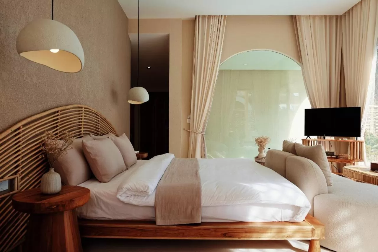 Bed in Hideout Koh Kood