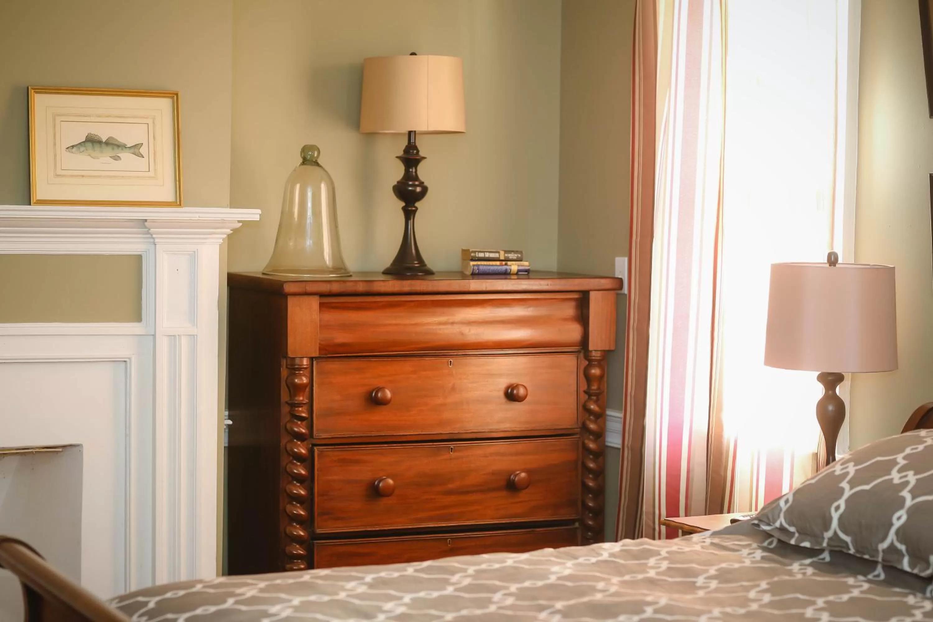 Bed in Light Horse Inn