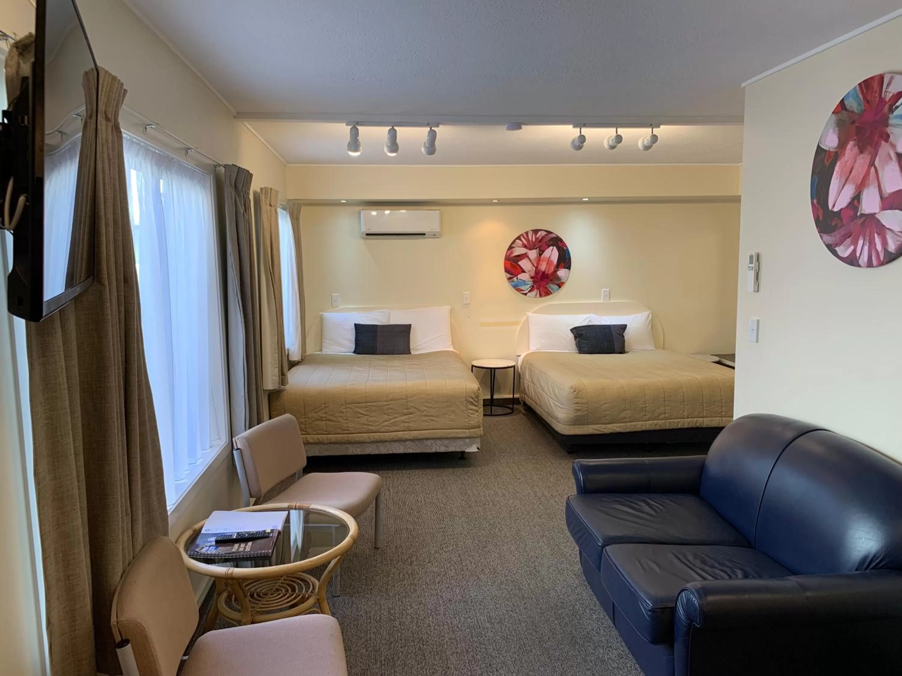 Bed in 755 Regal Court Motel