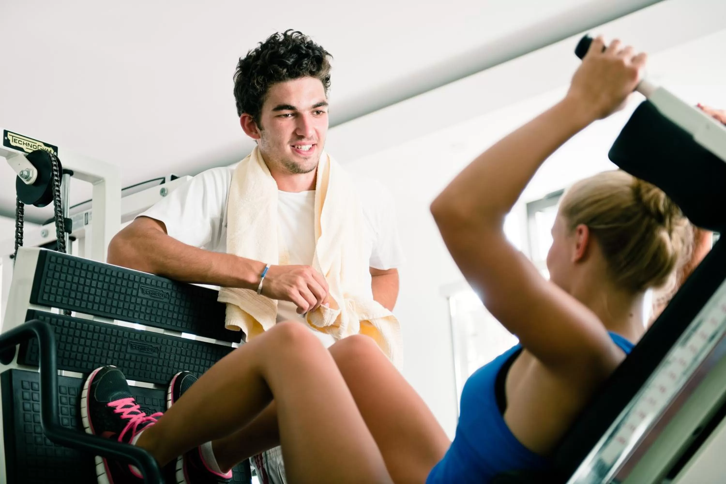 Fitness centre/facilities in Sporthotel Grafenwald 4 Sterne Superior