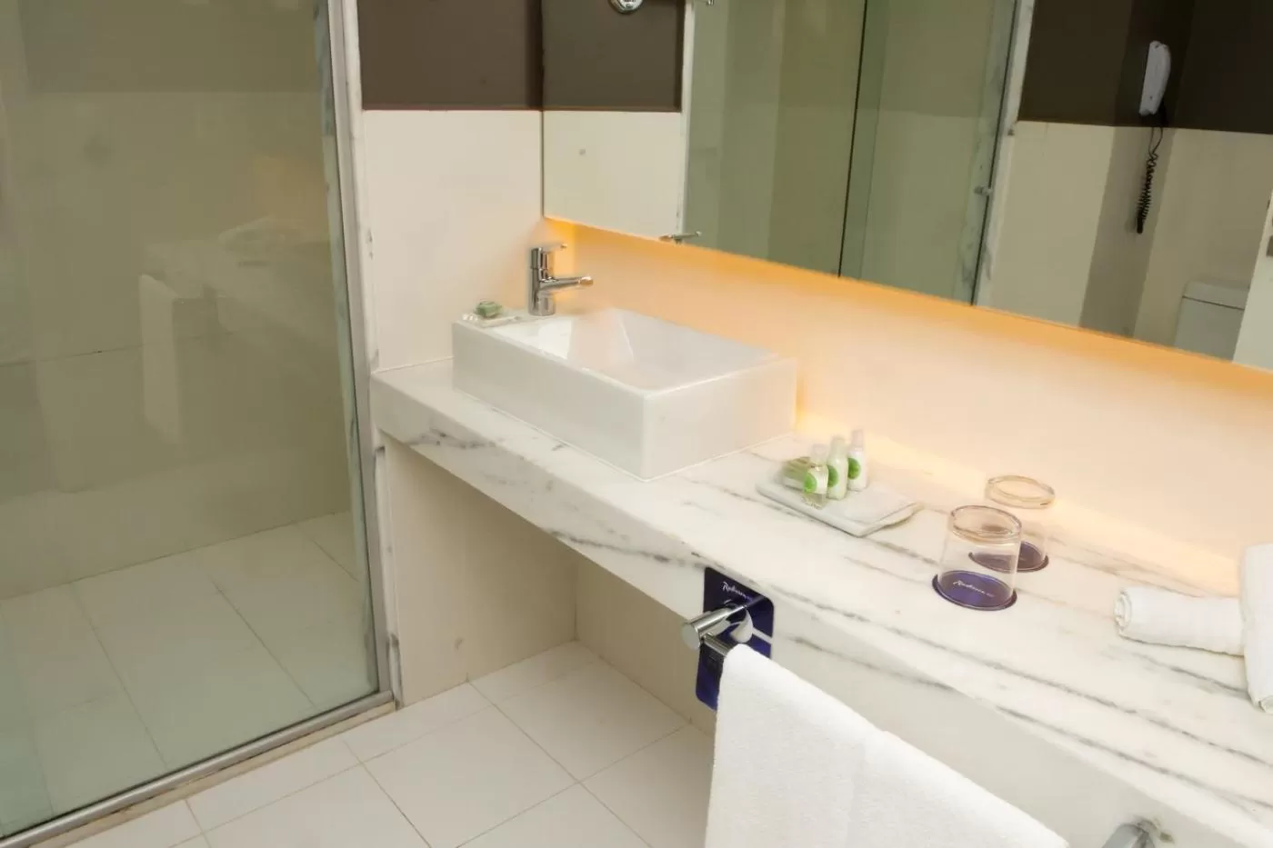 Bathroom in Radisson Blu Belo Horizonte Savassi