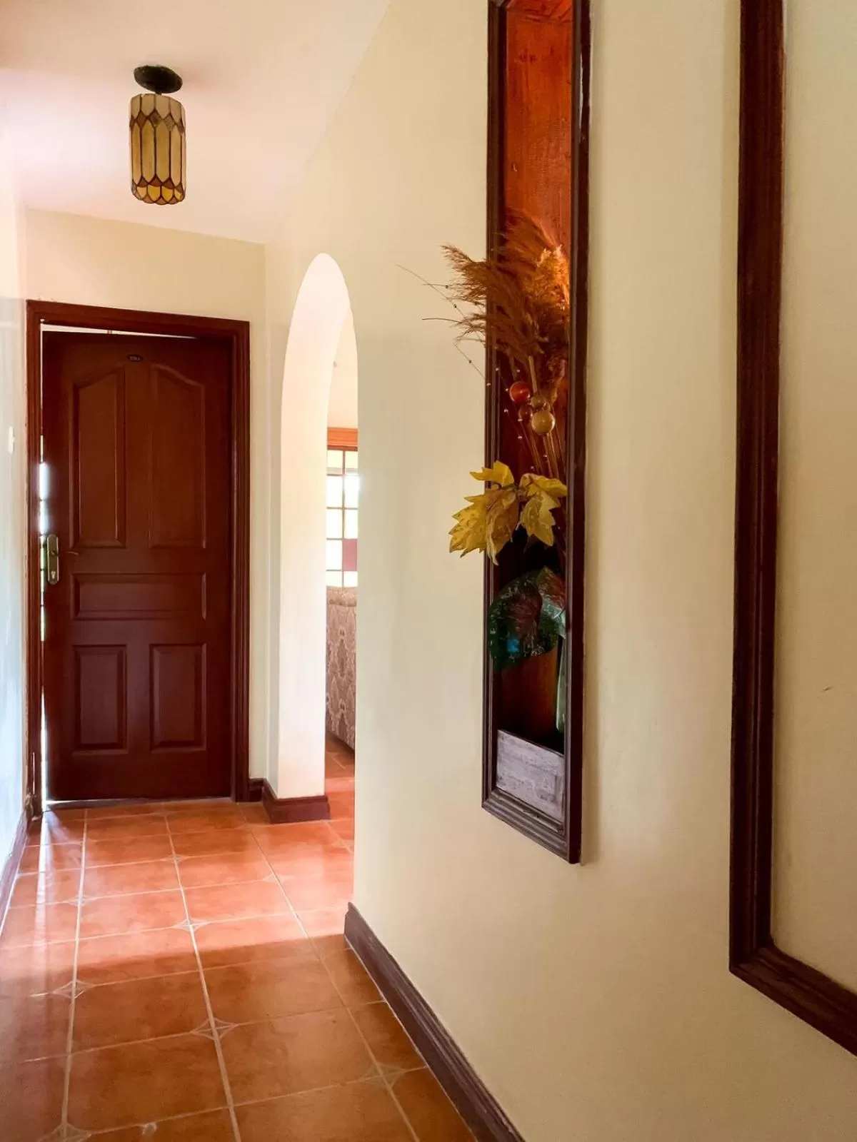 Decorative detail in Oilepo Cottage