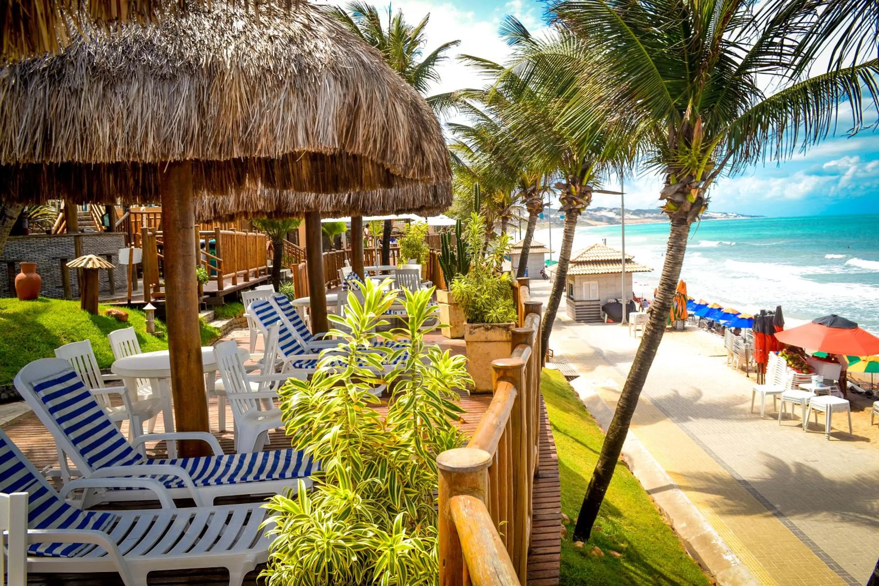 Balcony/Terrace in Visual Praia Hotel