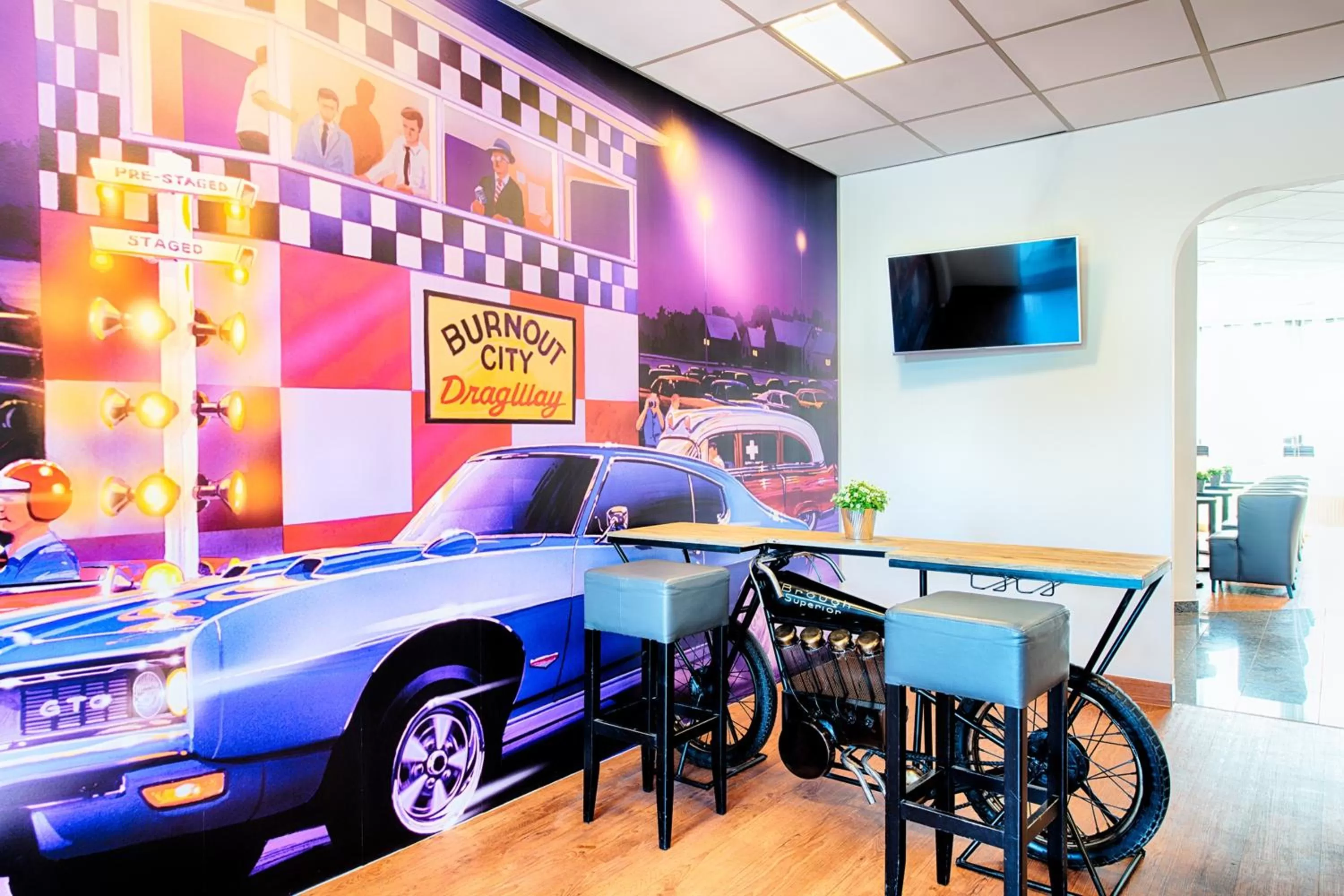 Lounge or bar in ACHAT Hotel Hockenheim