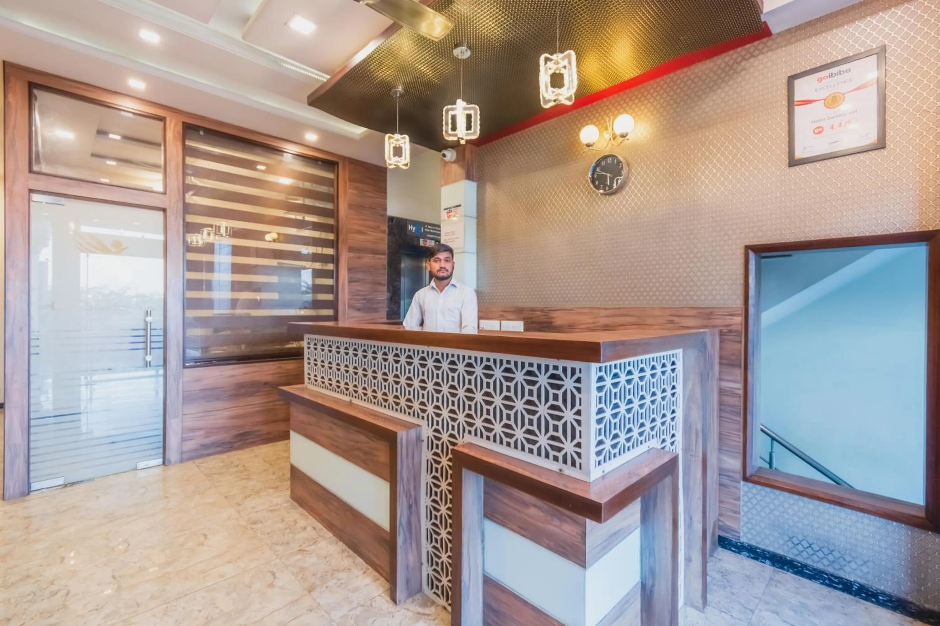 Lobby or reception in Hotel Sunday Inn