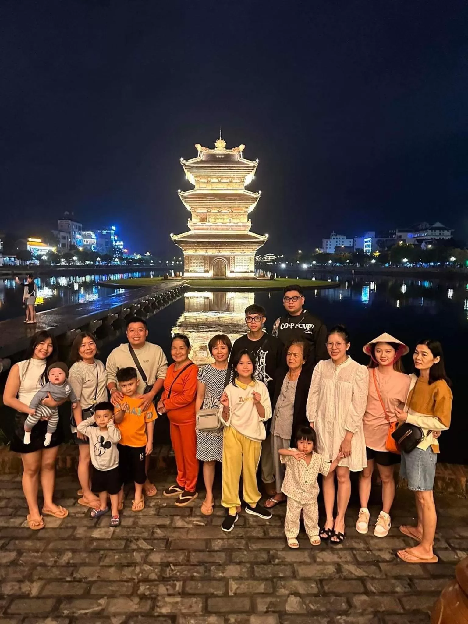 group of guests in Ninh Bình Premier hotel