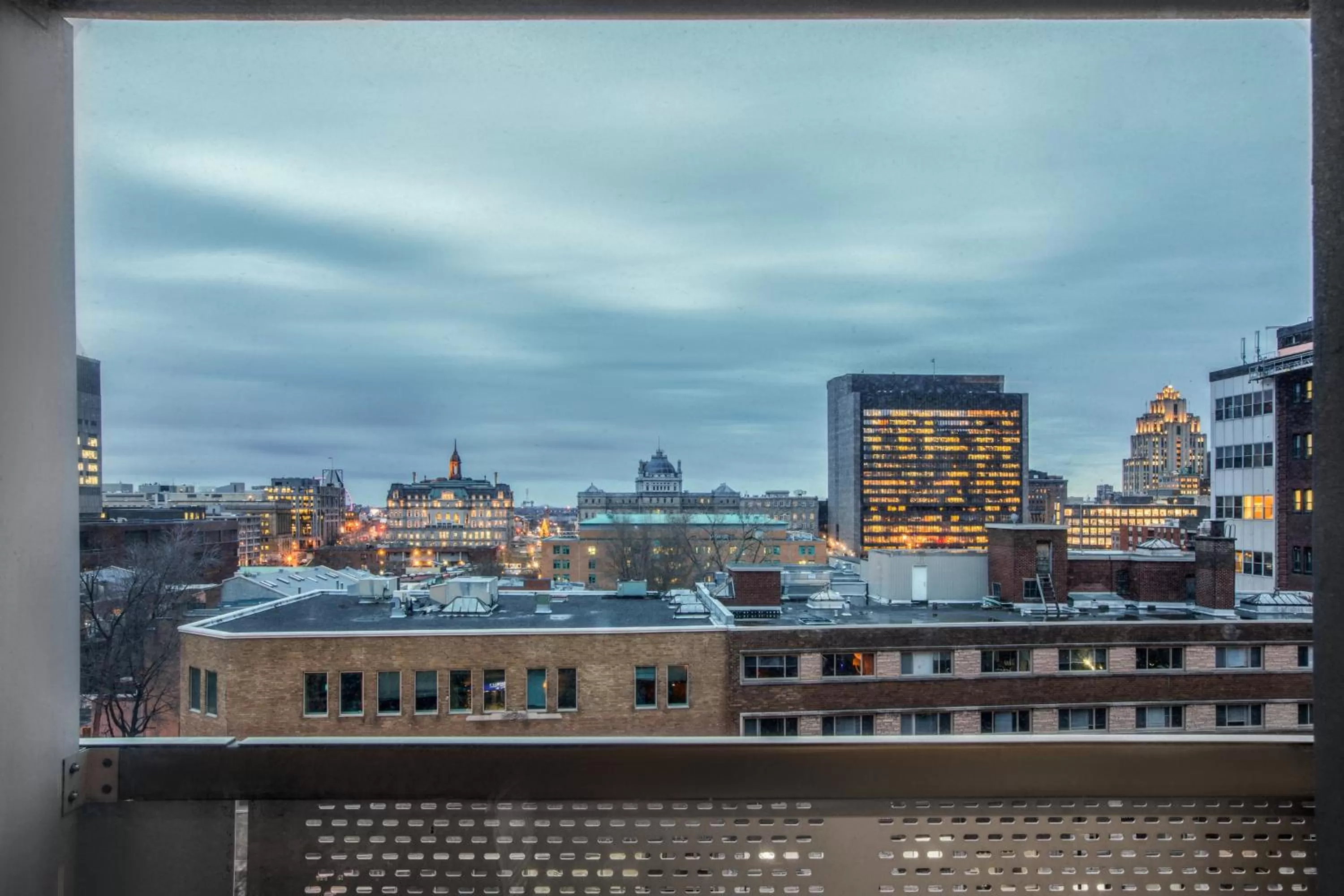 Balcony/Terrace in Hotel Faubourg Montreal Centre-Ville Downtown