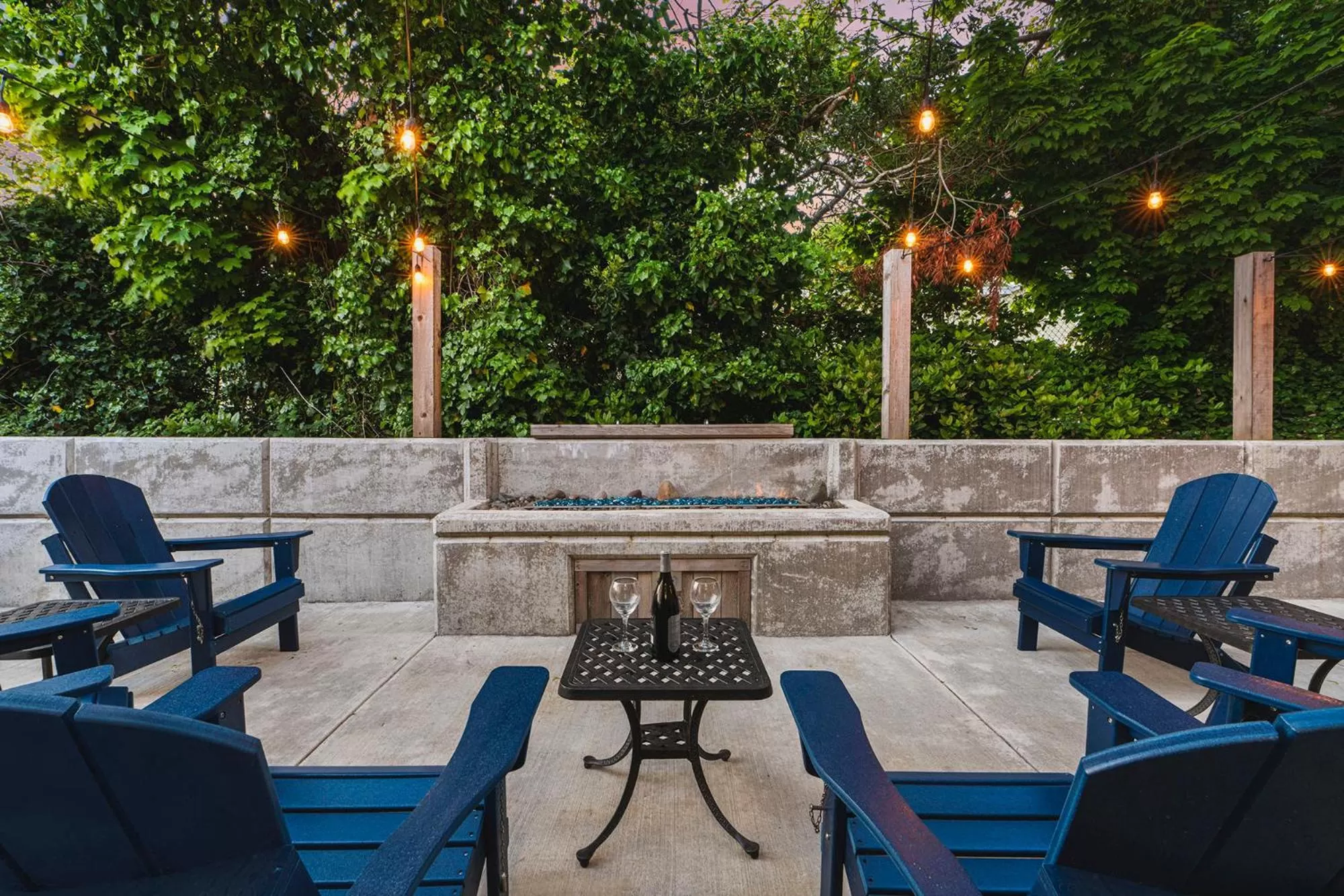 Patio in The Ashley Inn & Suites