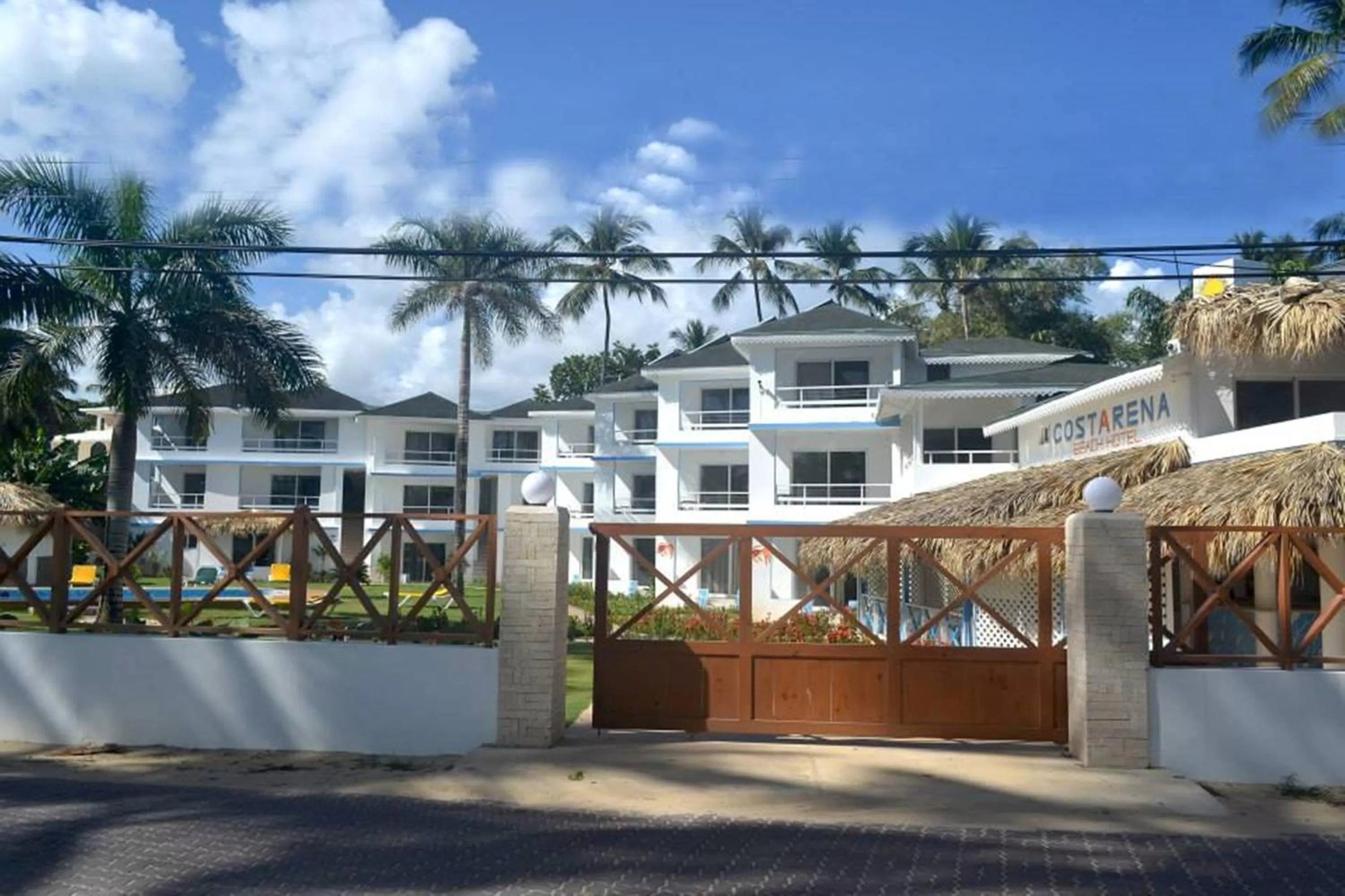 Facade/entrance in Costarena Beach Hotel