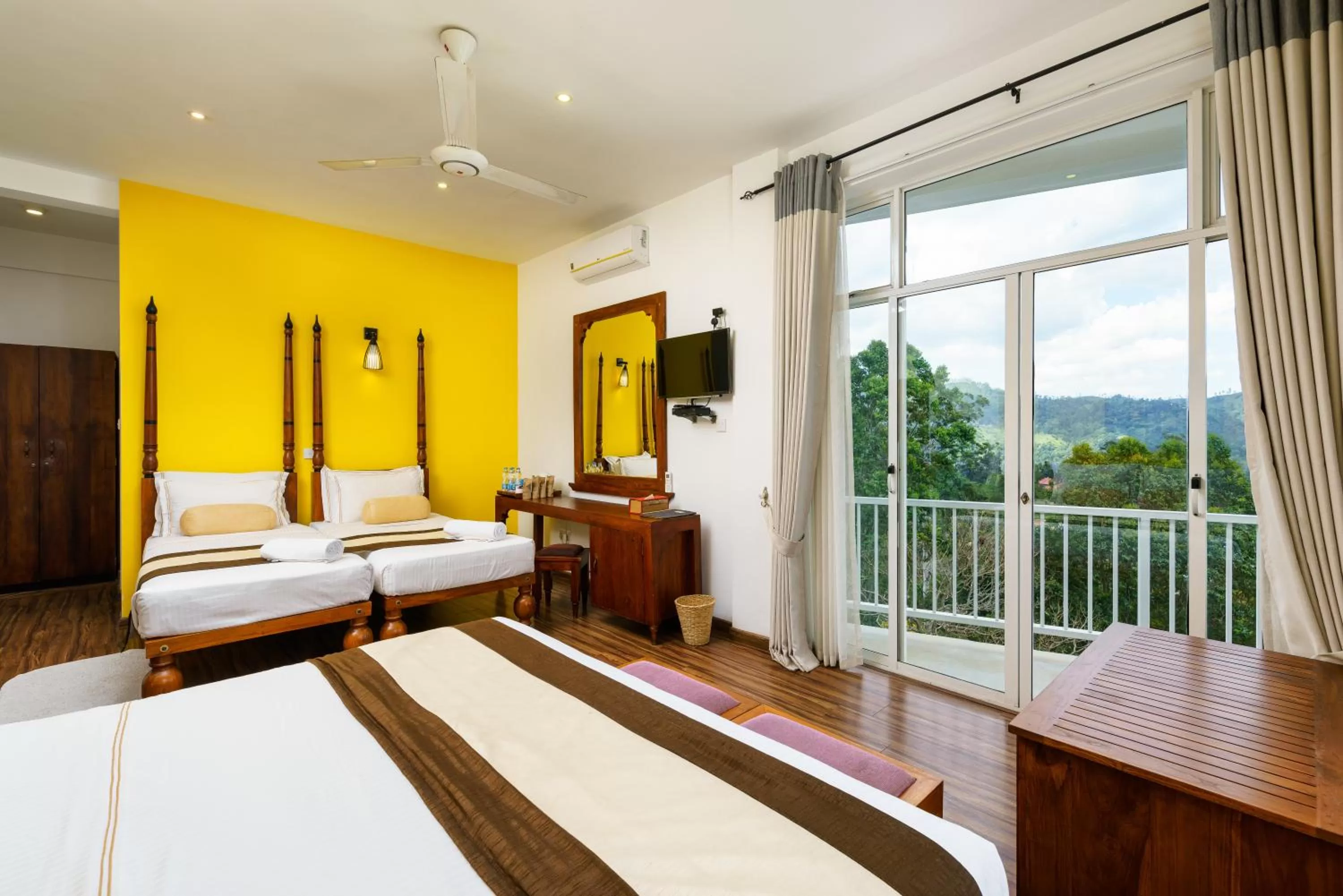 Bed in Morning Dew Boutique Hotel Ella