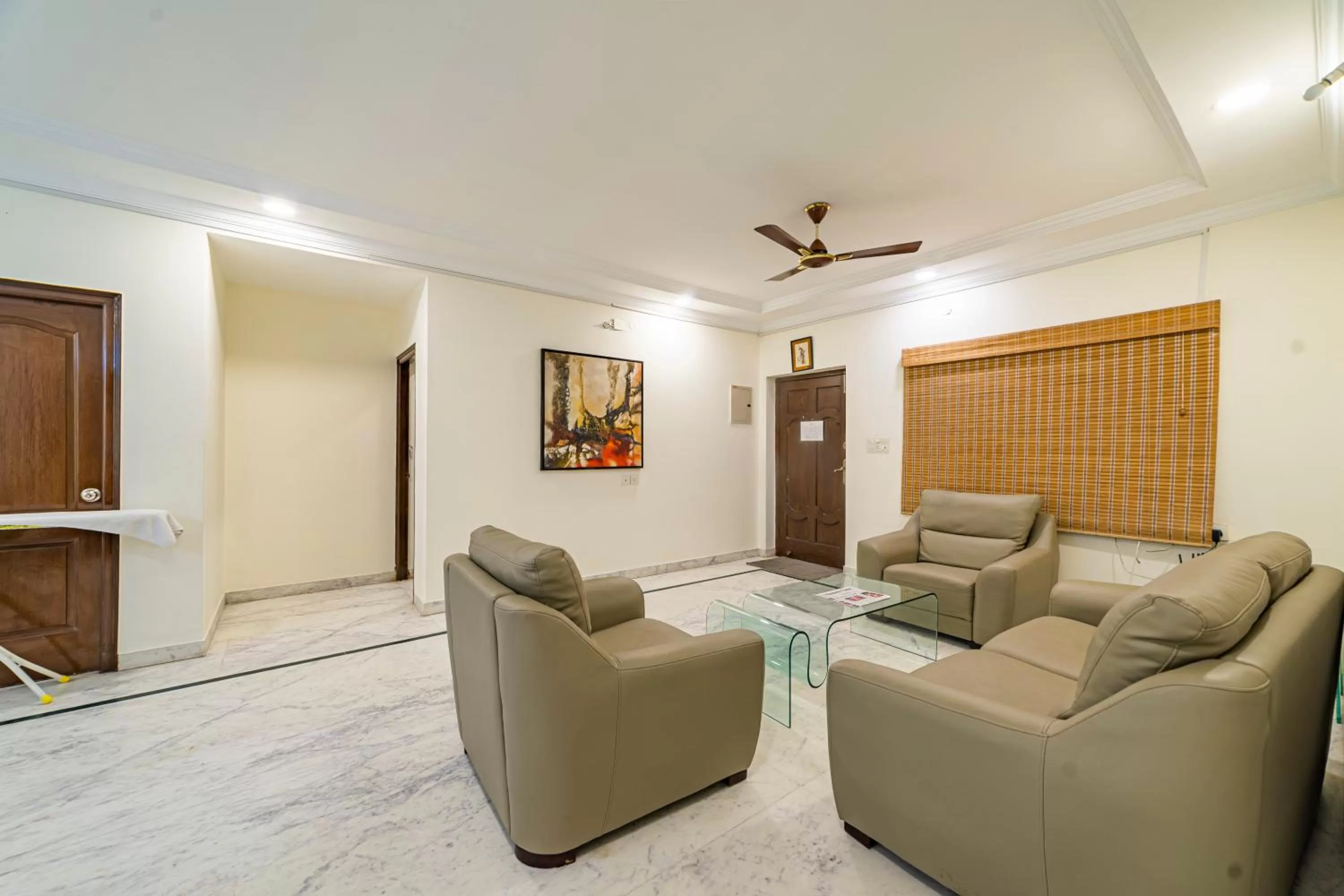 Living room in Hotel Athome & Serviced Apartments by Deccan Serai Hotels