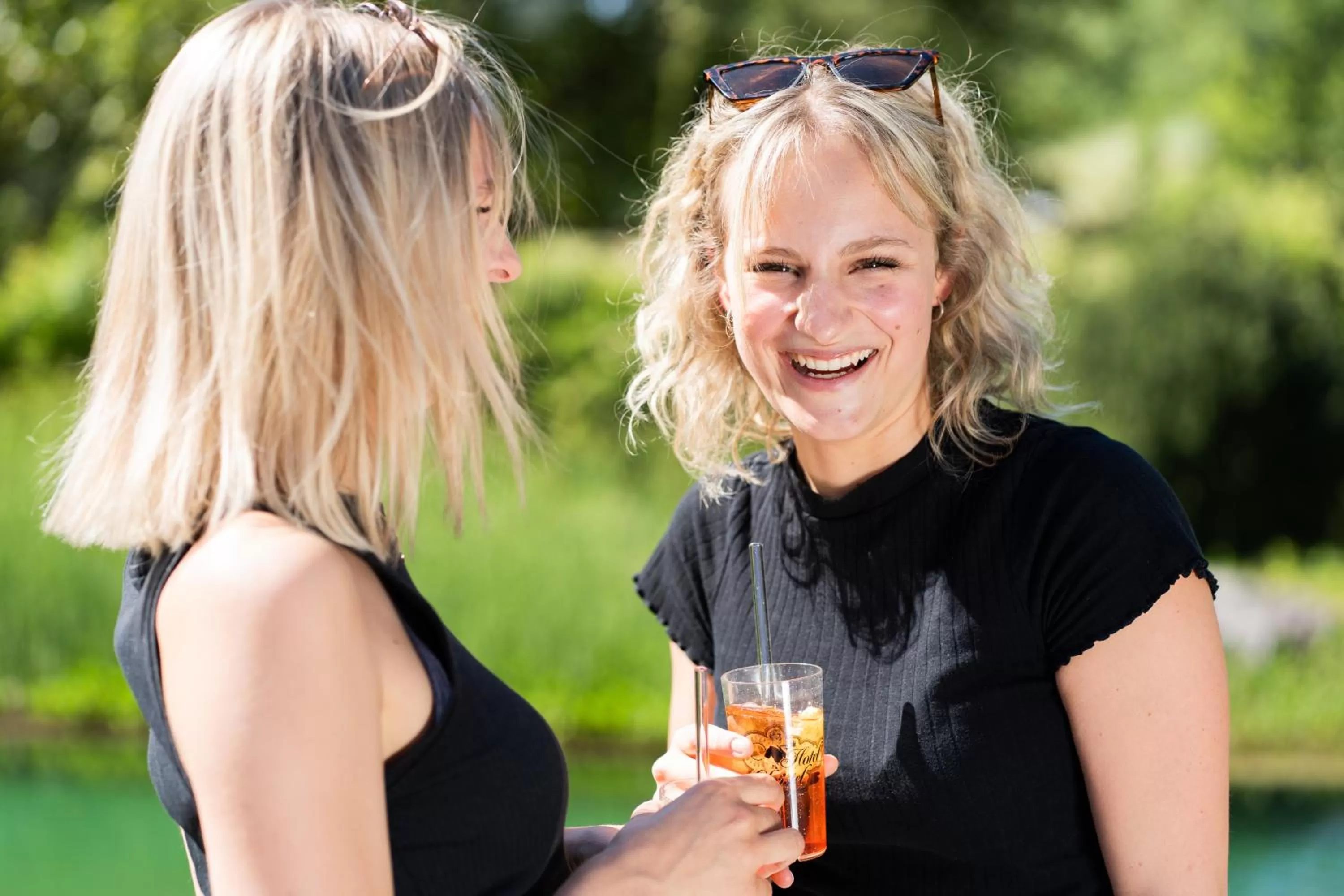 People in Hotel Christel