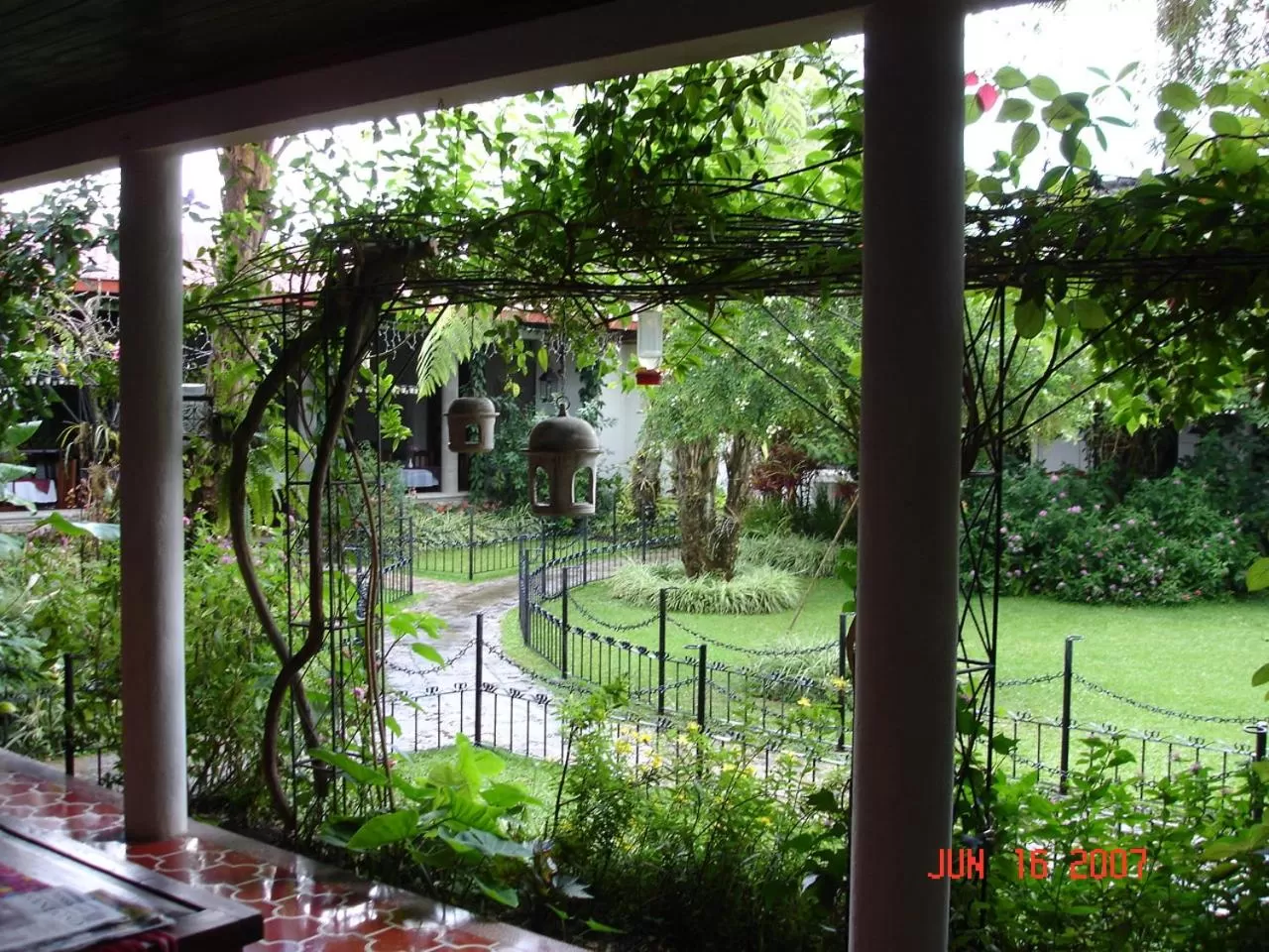 Garden in Hotel Casa Duranta