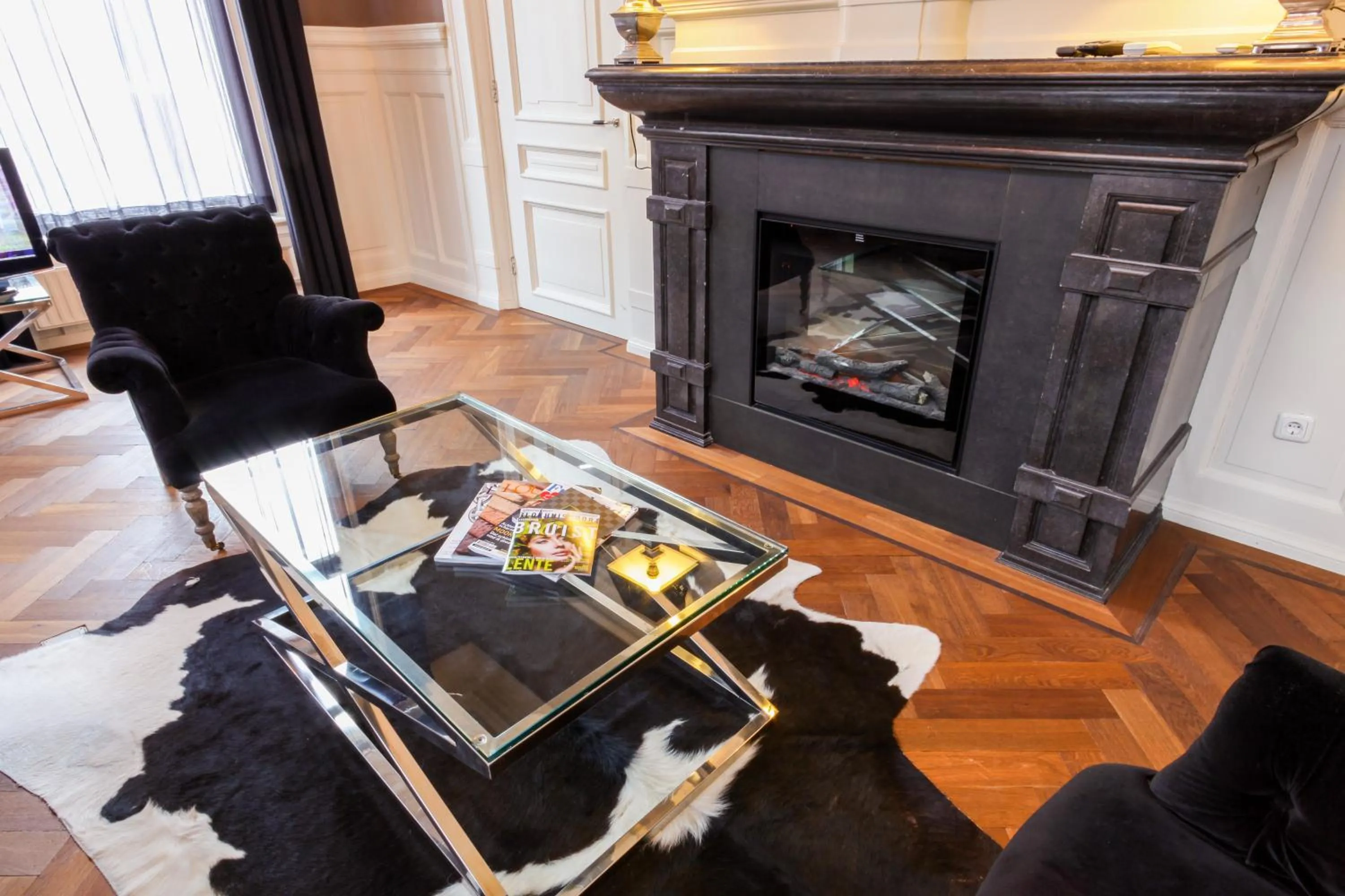 Living room in Post-Plaza Hotel & Grand Café