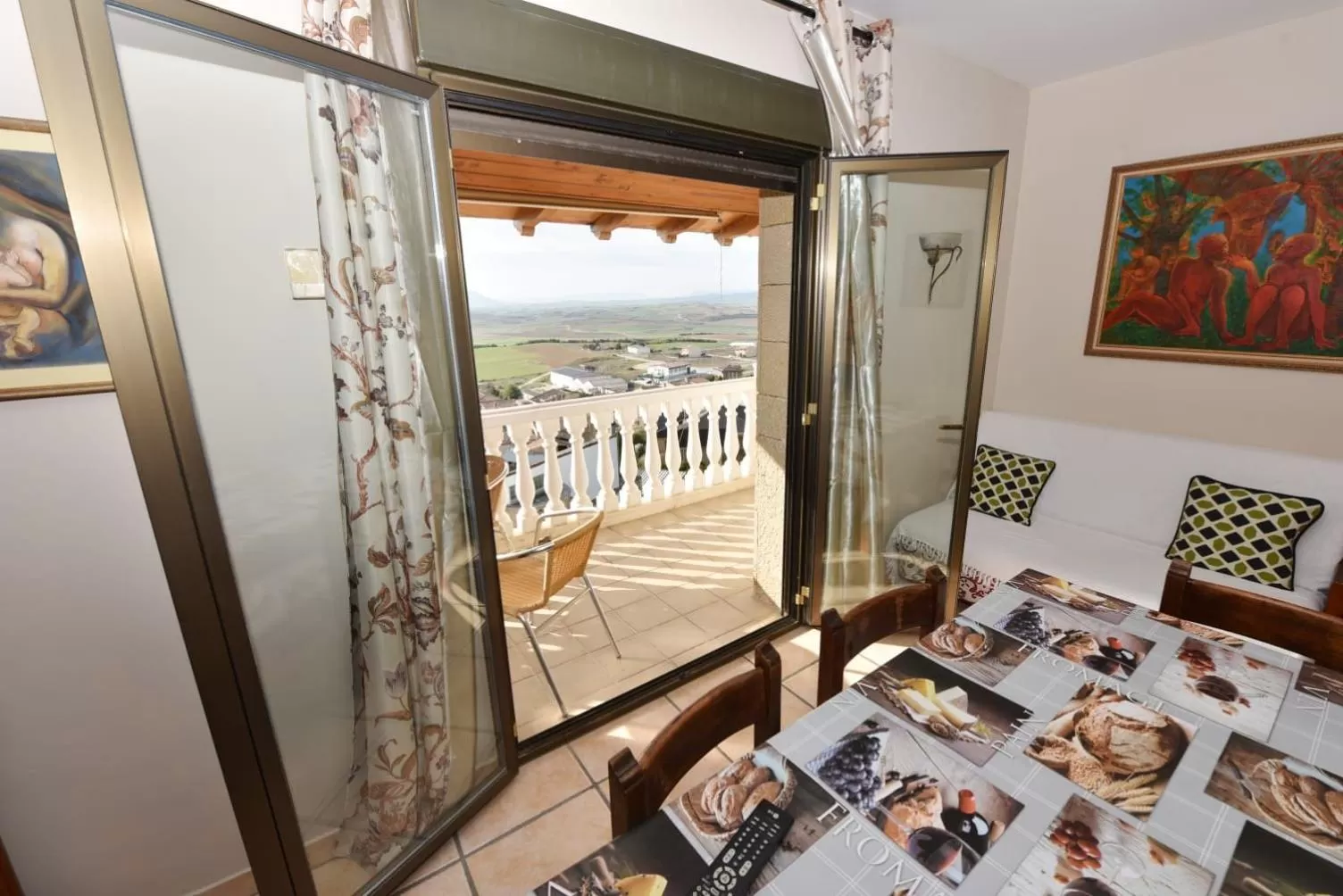 Bed in Hotel Rural el Castillo