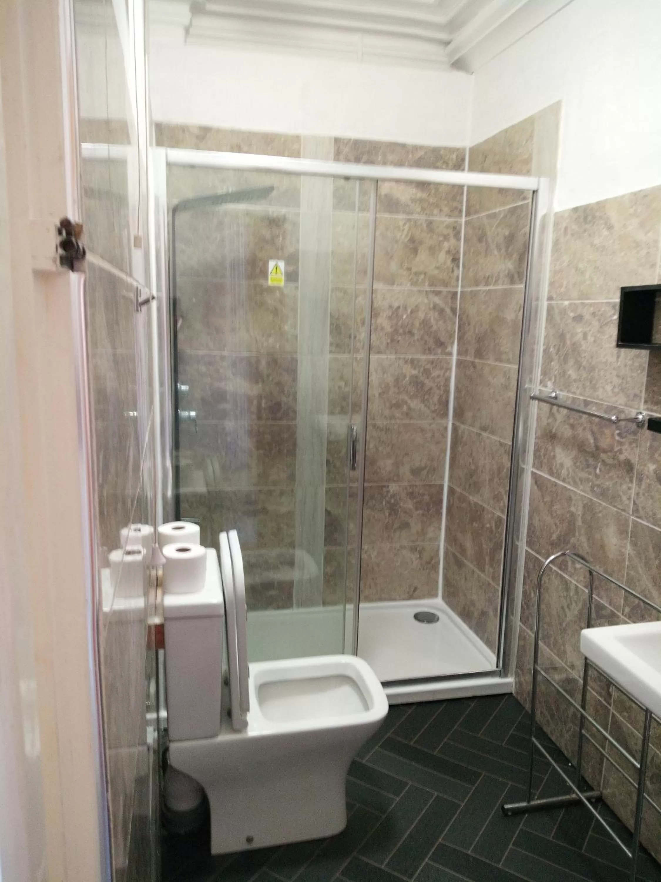 Bathroom in ocean view