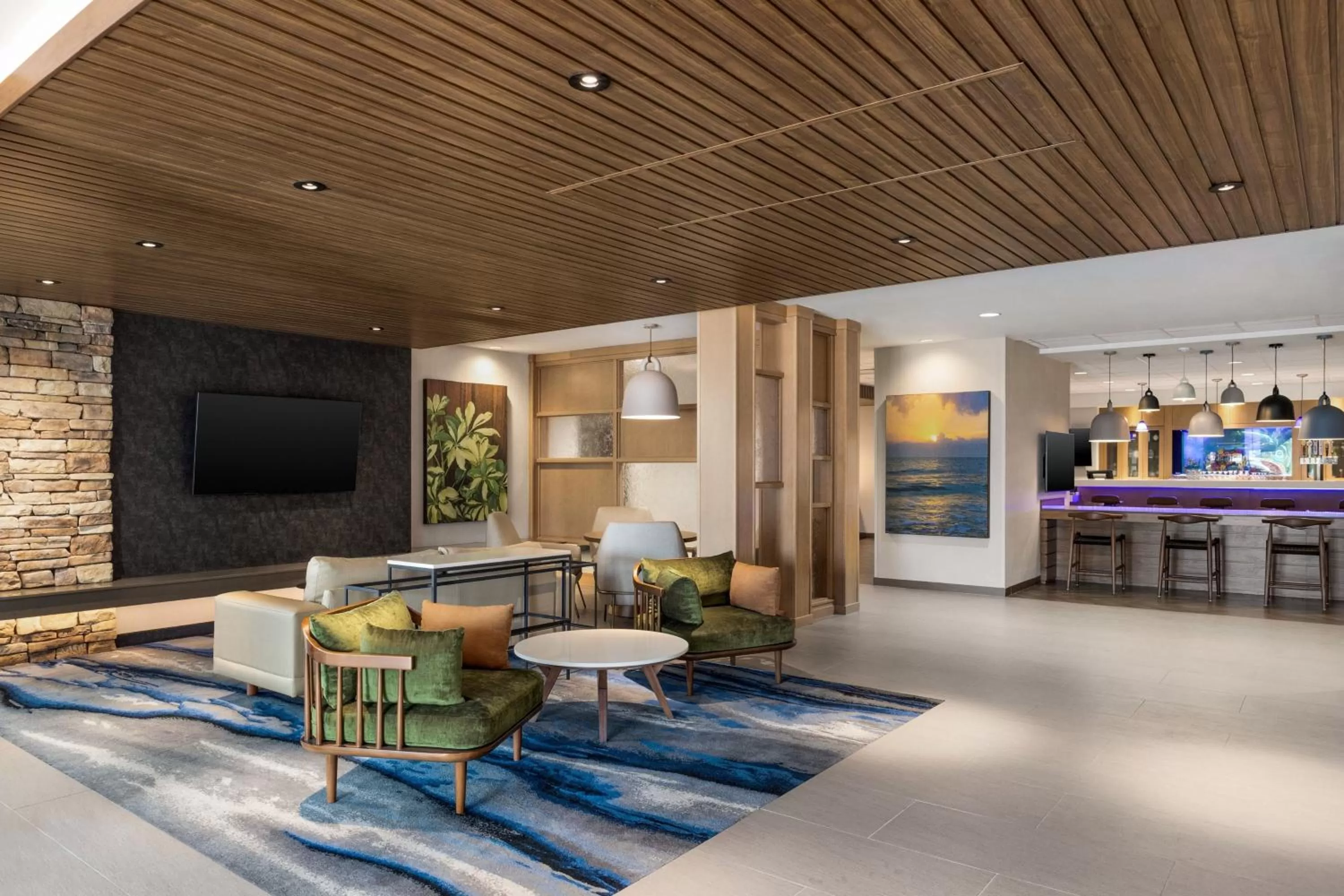 Lobby or reception in Fairfield by Marriott Inn & Suites Bonita Springs