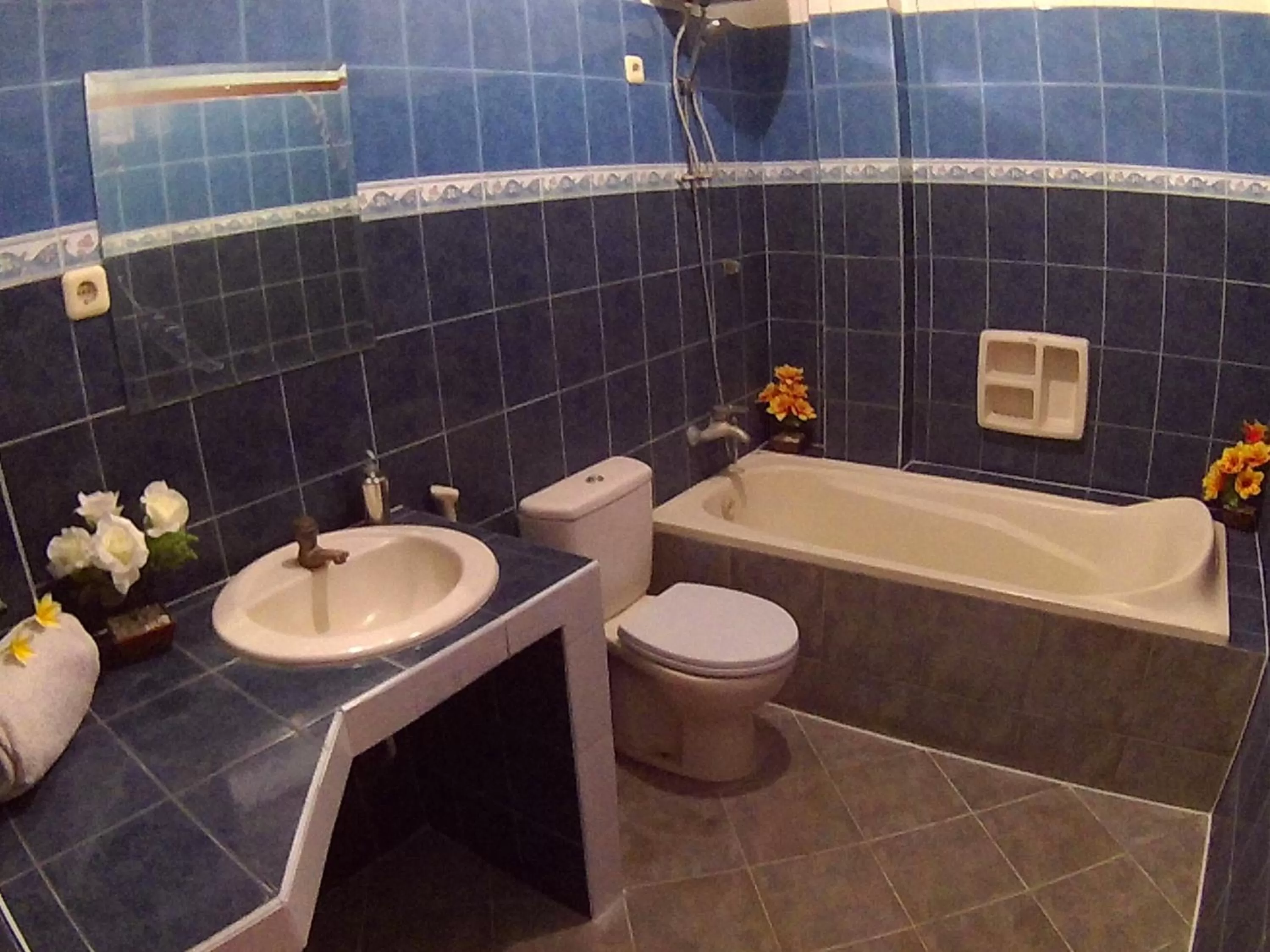 Toilet in 24/7 Bed & Breakfast