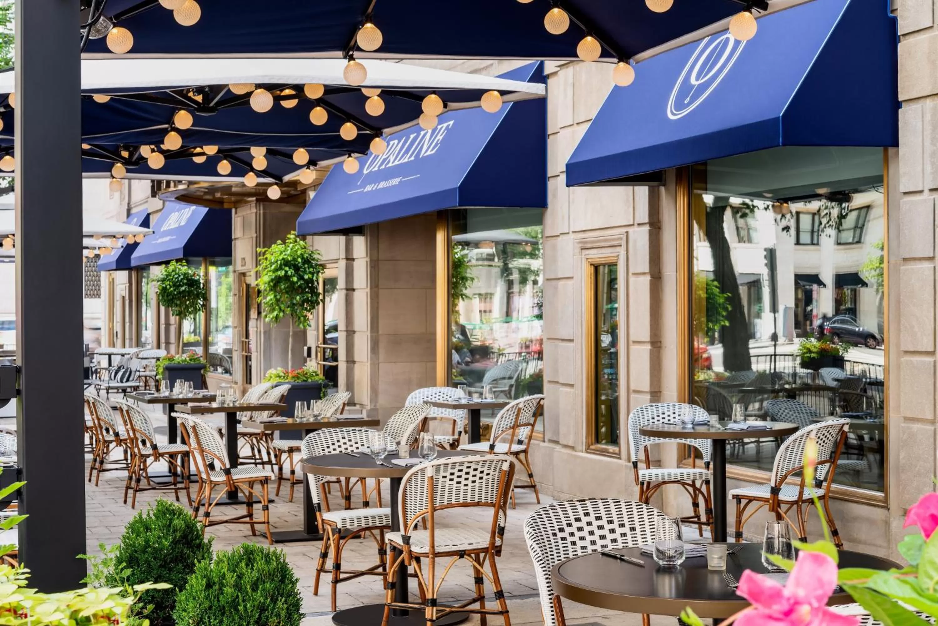 Patio in Sofitel Lafayette Square Washington DC