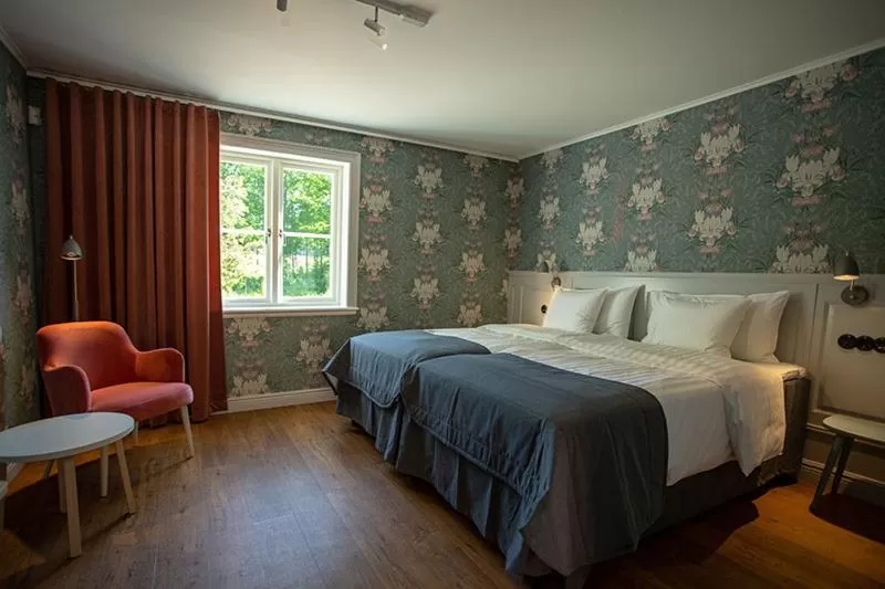 Bed in Lindesbergs Hotell