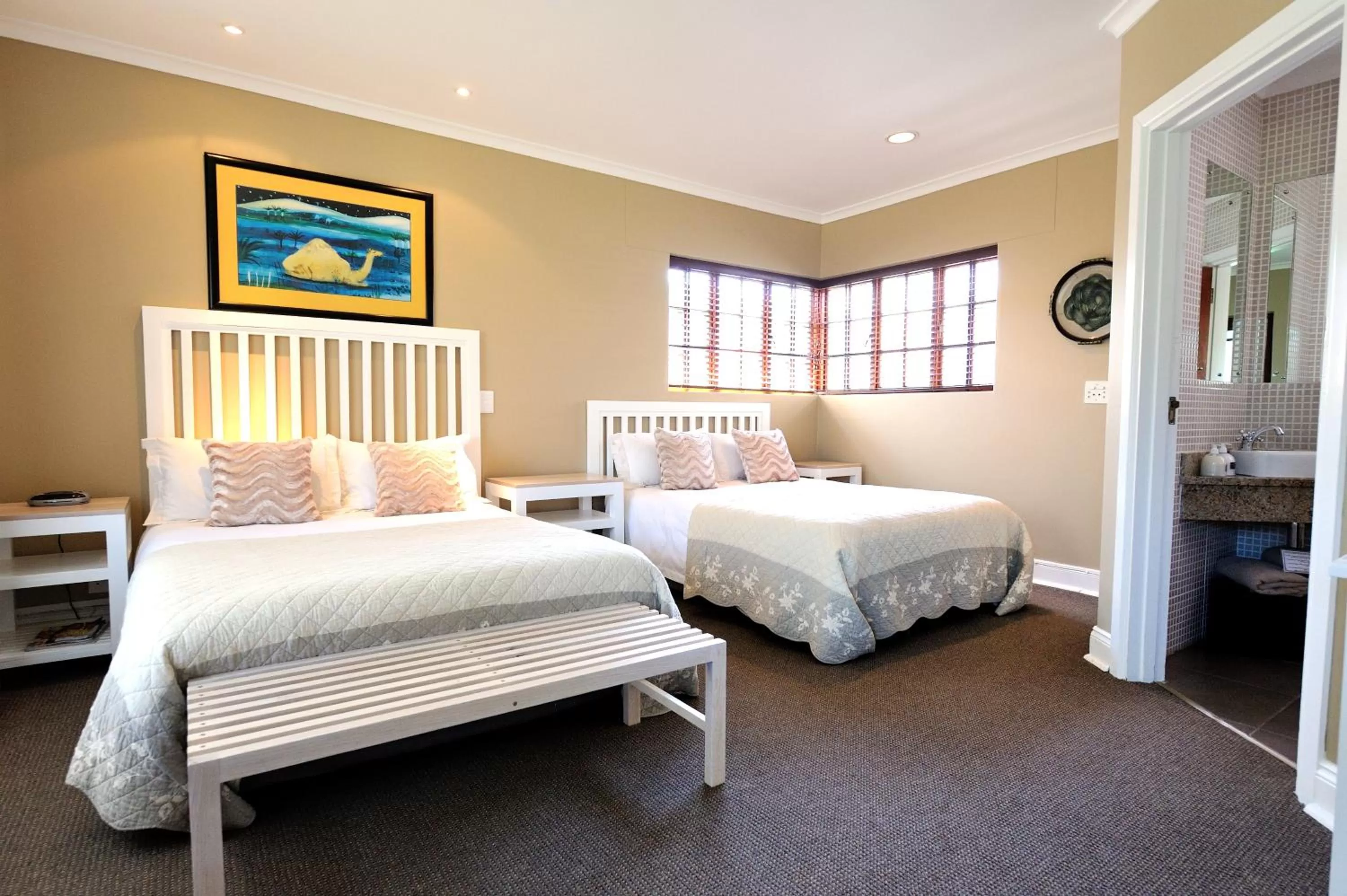 Bedroom, Bed in Beachwalk Bed and Breakfast - #Solar Energy #No Loadshedding