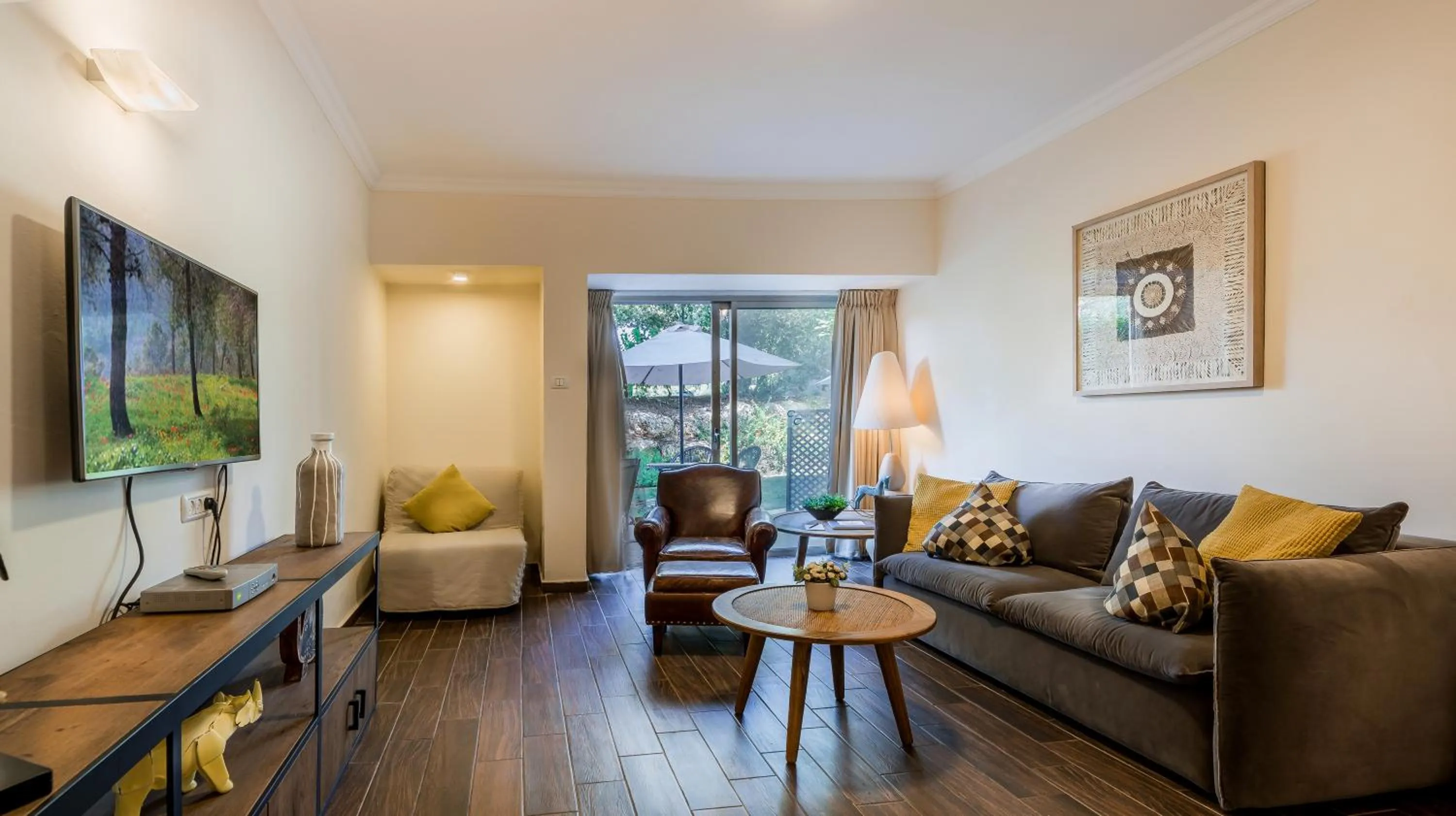 Seating area in C Hotel Neve Ilan