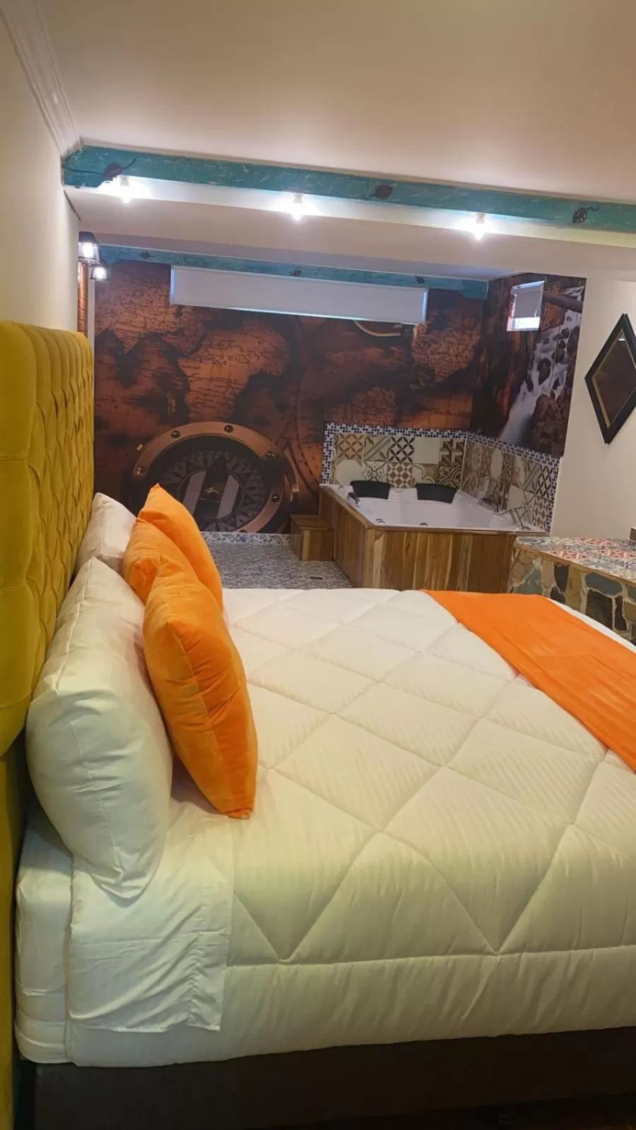 Bed in Hotel Casa Antigua