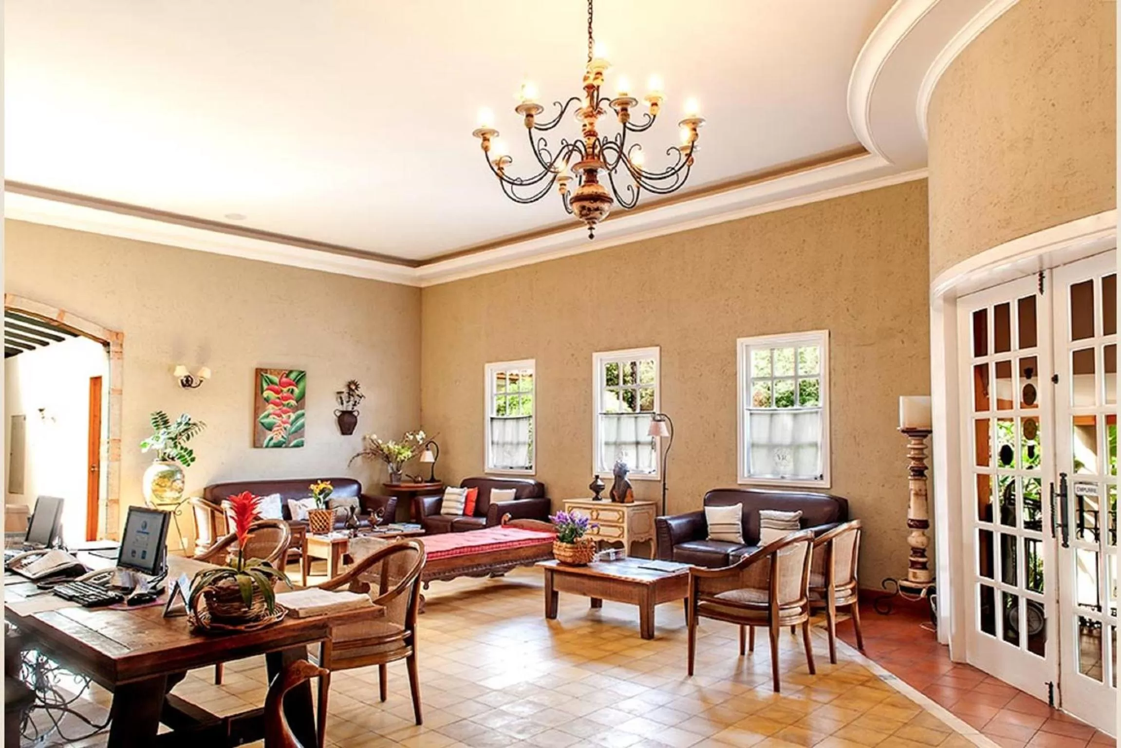 Lobby or reception in Vila Real Hotel