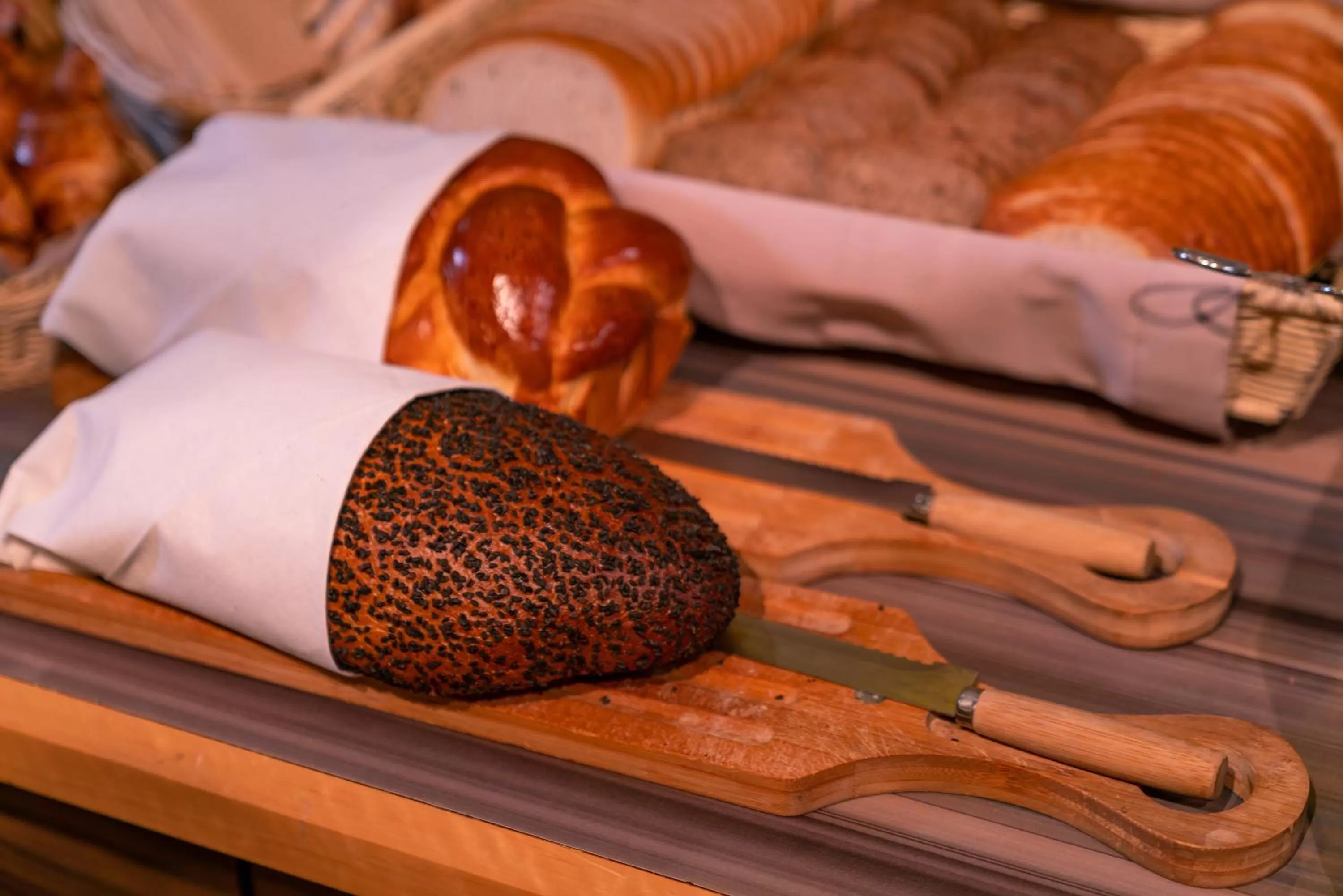 Buffet breakfast in Q Hotel Grand Cru Gdańsk