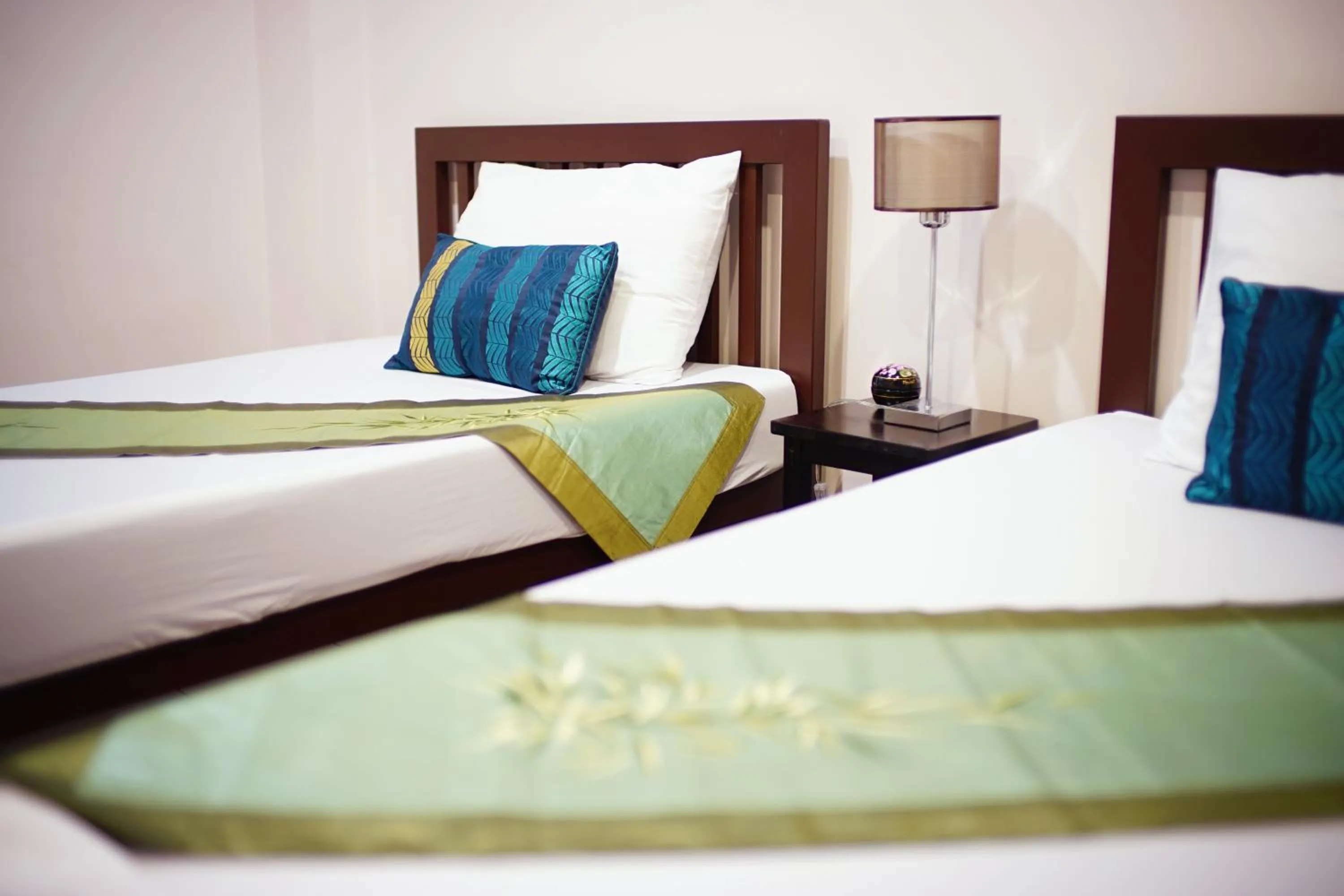 Photo of the whole room, Bed in Ming Shou Boutique House