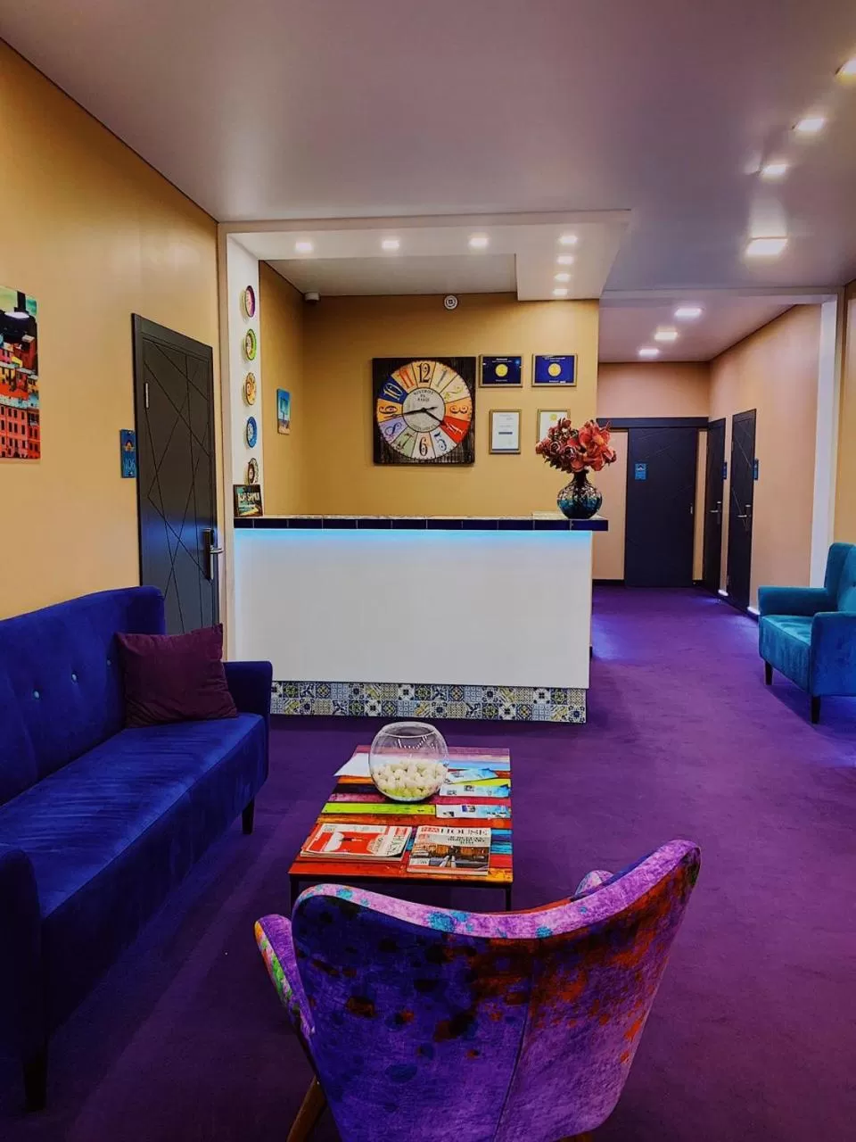 Lobby or reception in Horizon Hotel