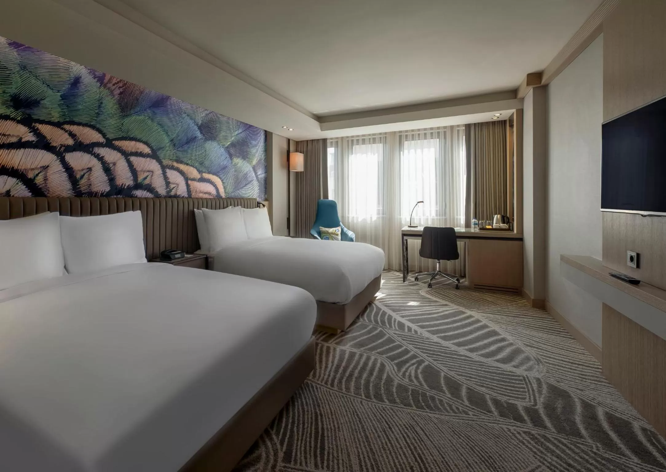 Bed in DoubleTree by Hilton Istanbul - Sirkeci