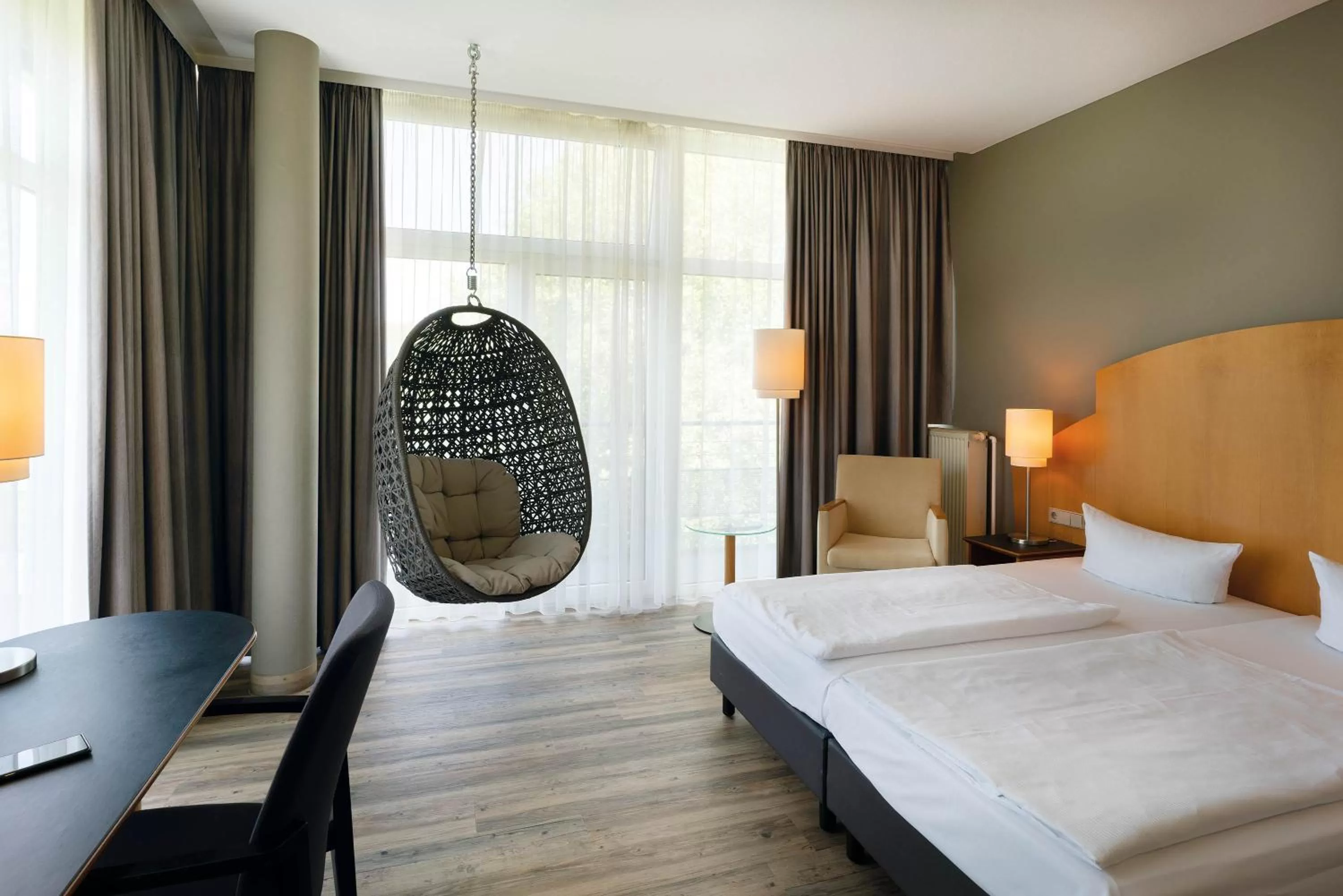 Bed in Seminaris Avendi Hotel Potsdam