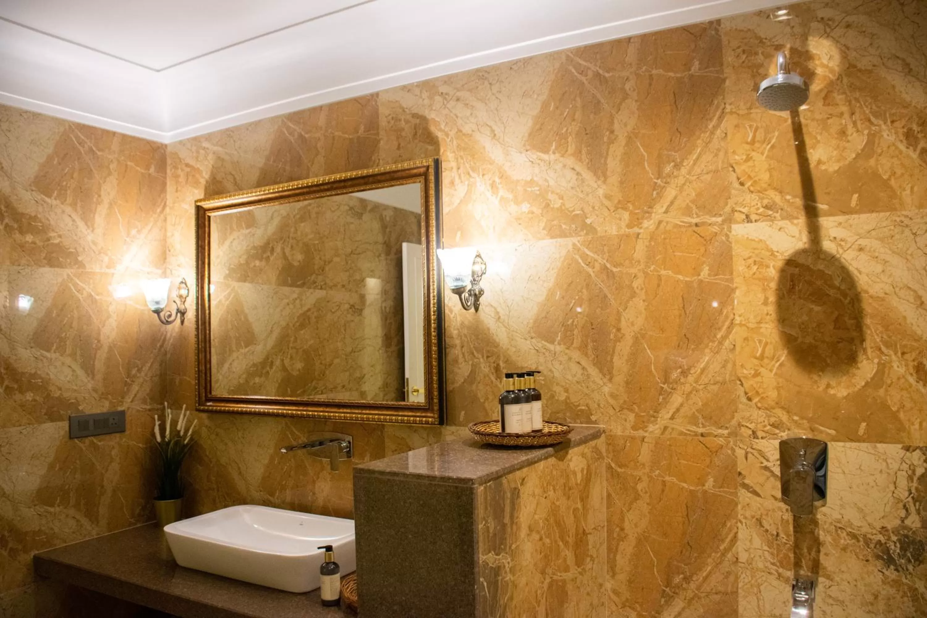 Bathroom in Dileep Kothi - A Royal Boutique Luxury Suites in Jaipur