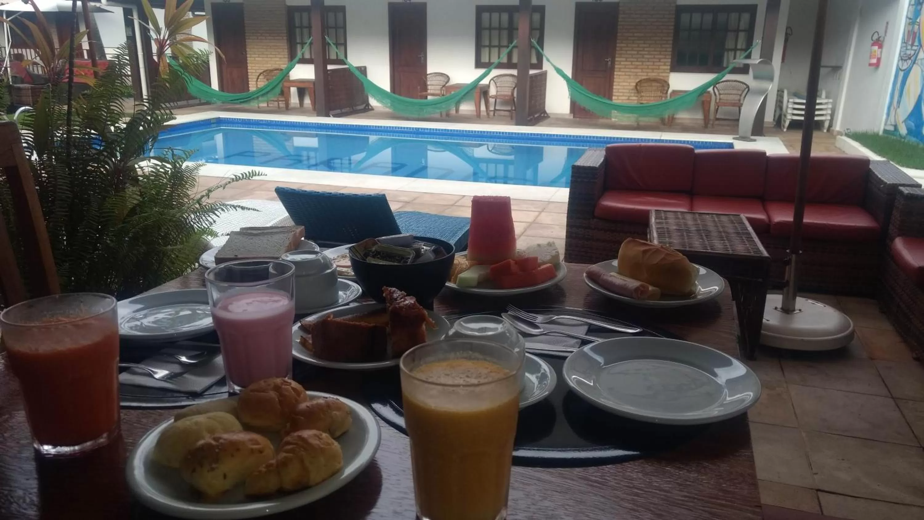 Swimming Pool in Hotel Pousada Salvador Paradise