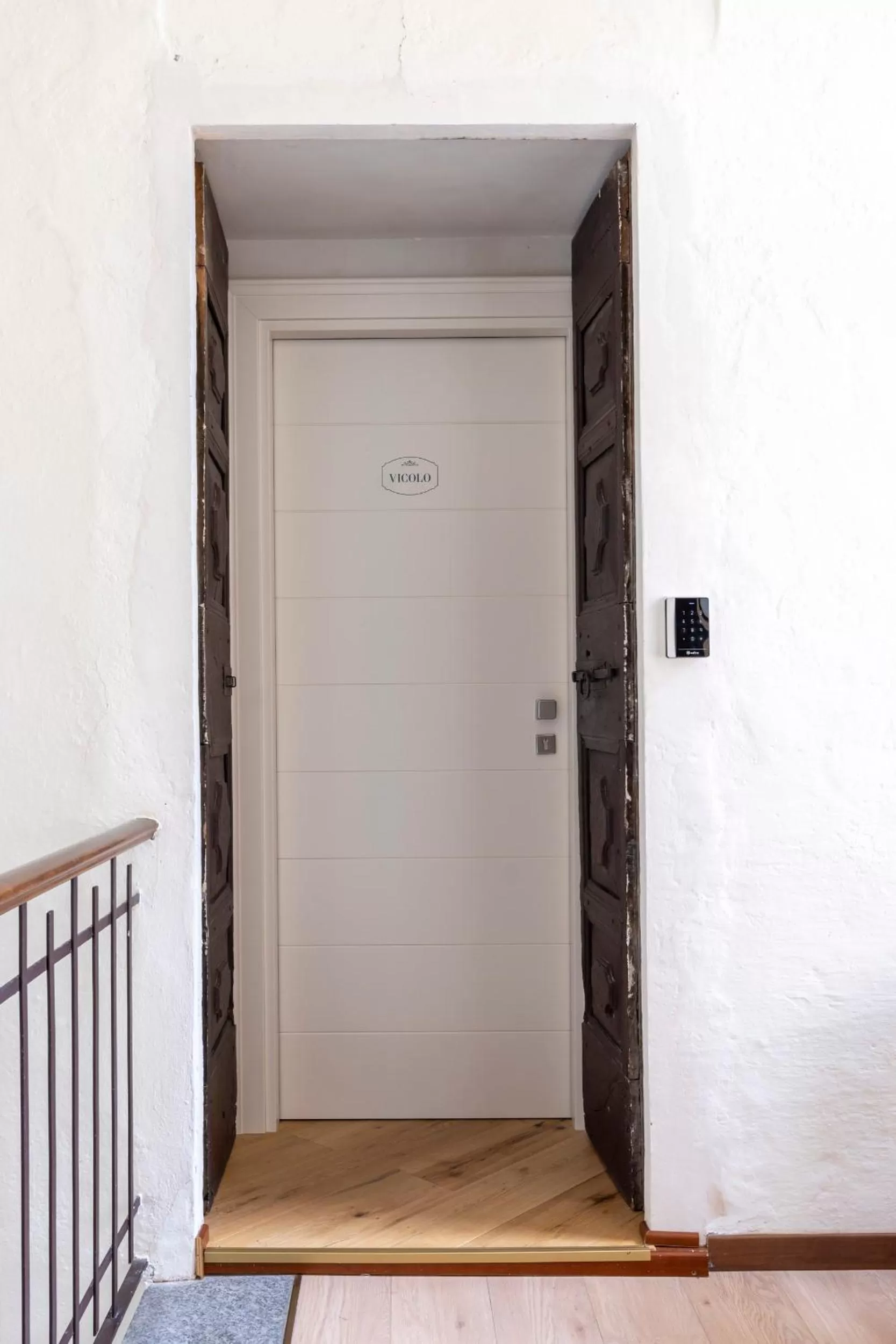 Facade/entrance in Locanda Alberti